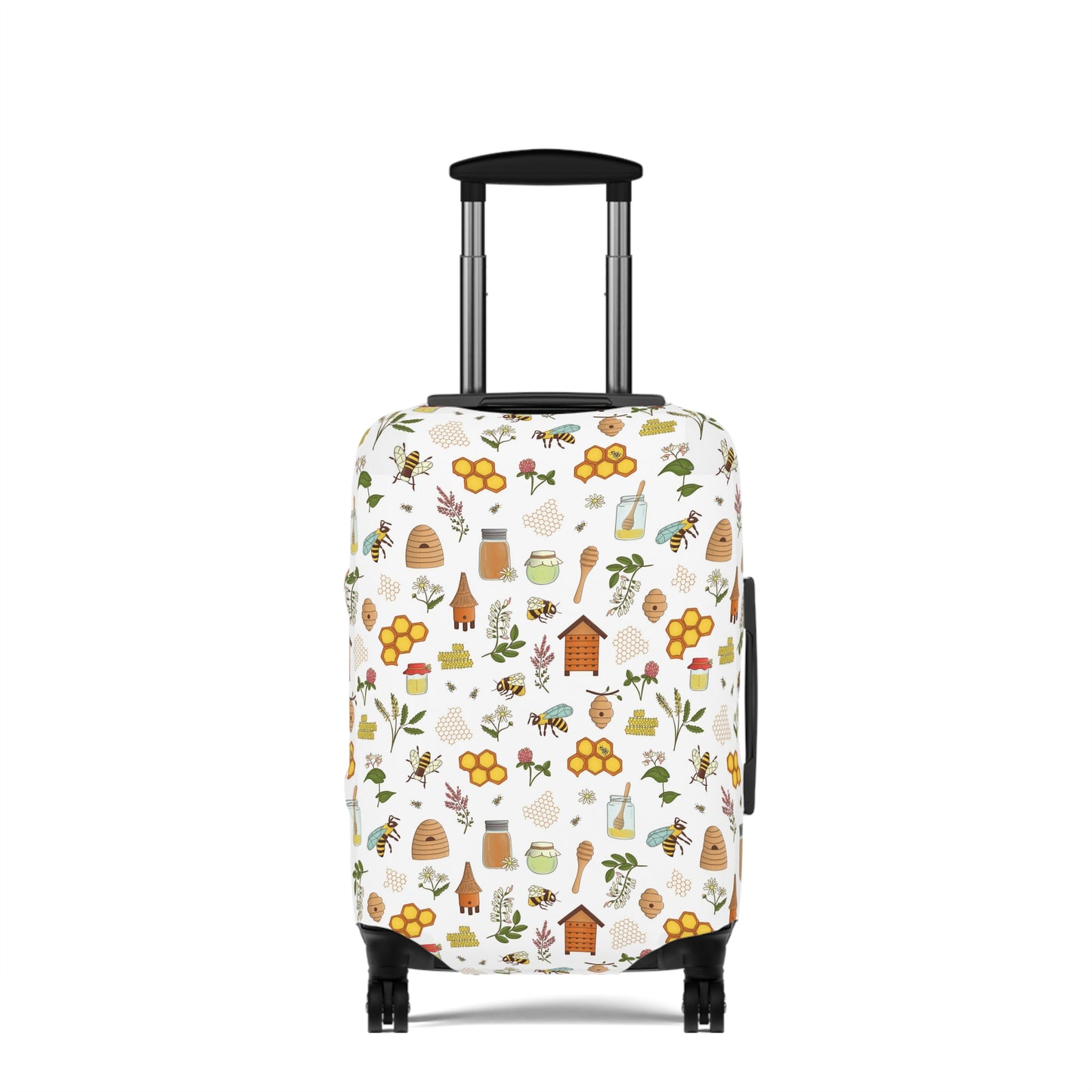 Honey Bee Luggage Cover - Bee Suitcase Cover