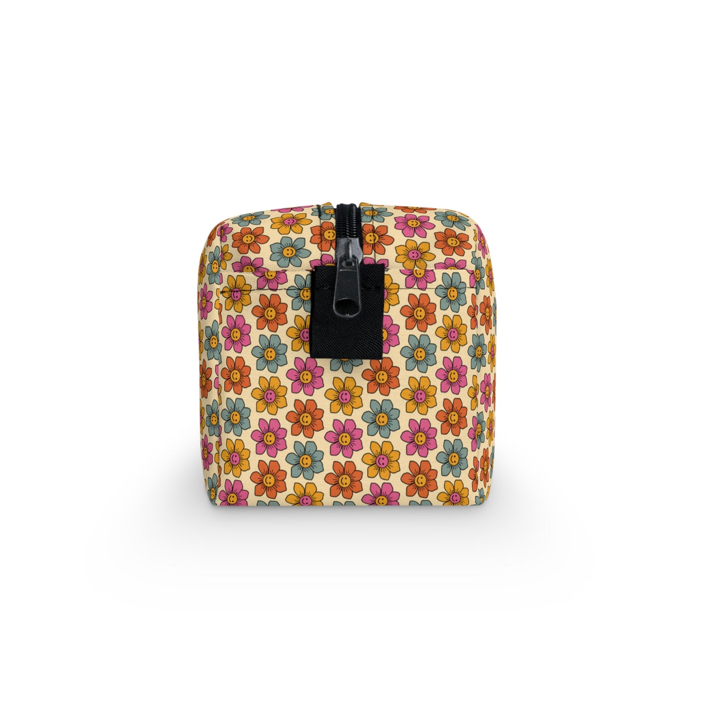 Retro Floral Toiletry Bag | Vintage-Inspired Water-Resistant Floral Organizer Bag | Travel & College Essential