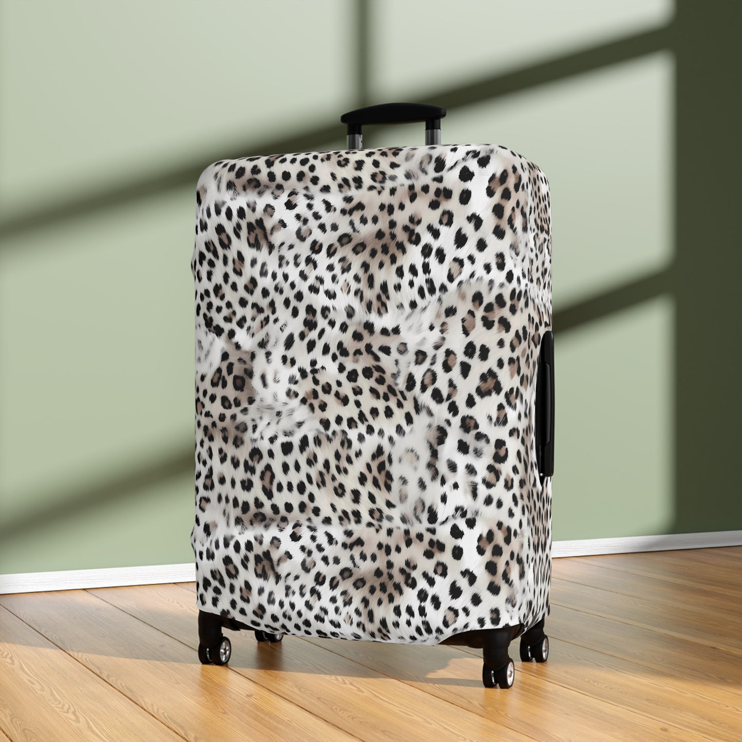 Leopard Print Luggage Cover - Animal Print Suitcase Protector