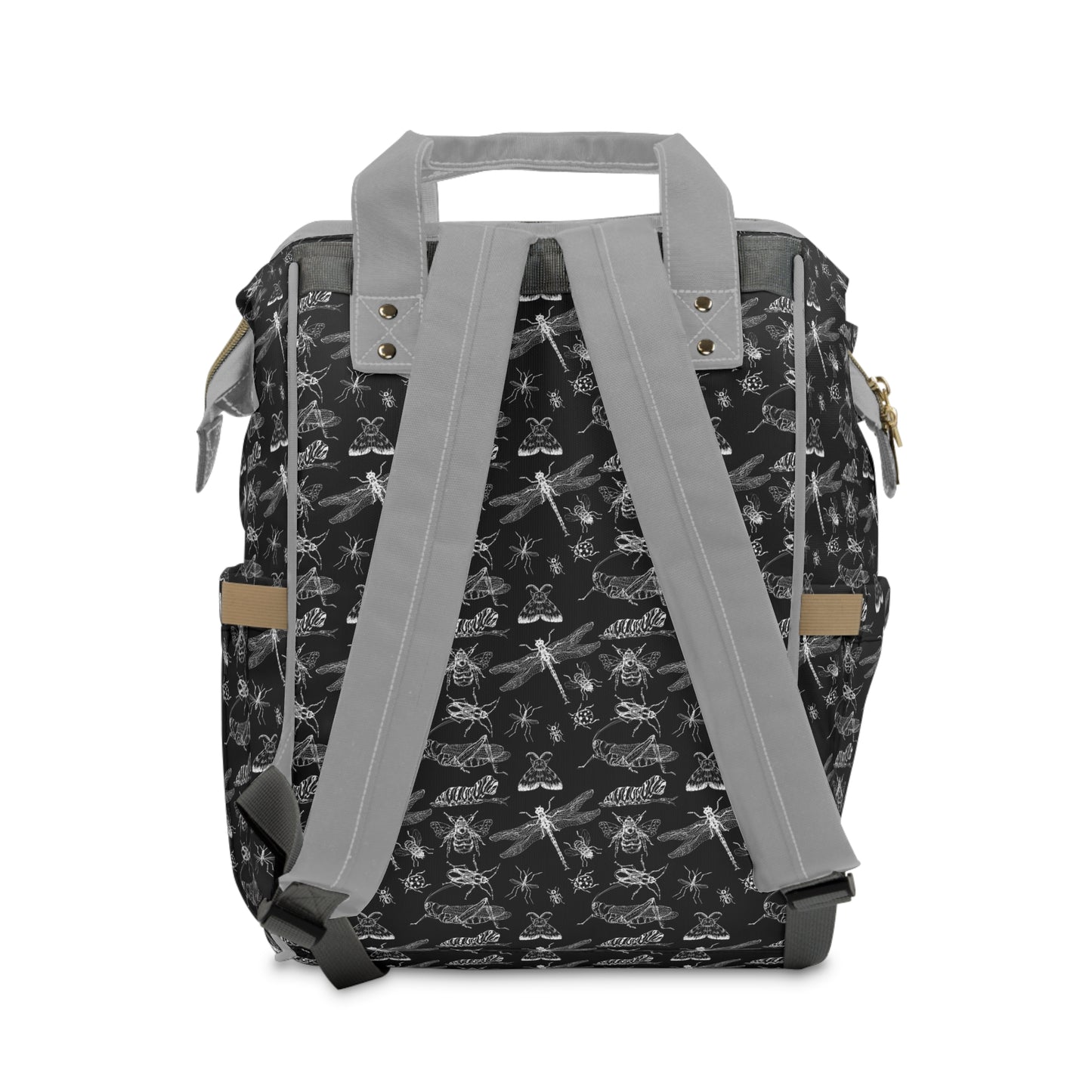 Insect Diaper Backpack - Whimsical Baby Bag with Colorful Insect Patterns, Perfect for Nature-Loving Parents