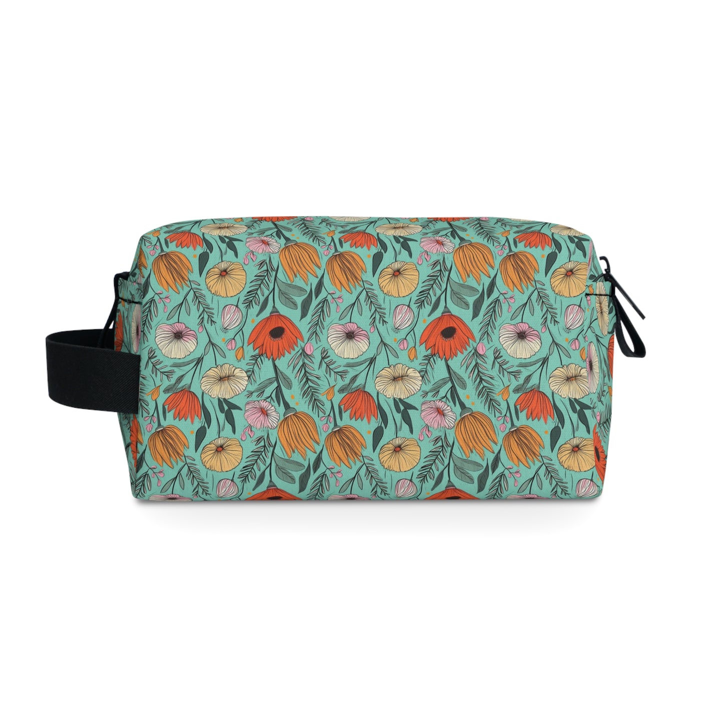 Boho Floral Toiletry Bag | Chic & Water-Resistant Organizer | Perfect for Camping, Travel, College