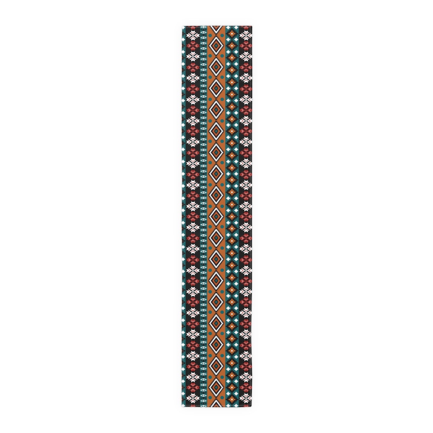 Aztec-Inspired Table Runner - Bold Patterns, Cotton Twill or Polyester - Ideal for Home Decor & Unique Gifts