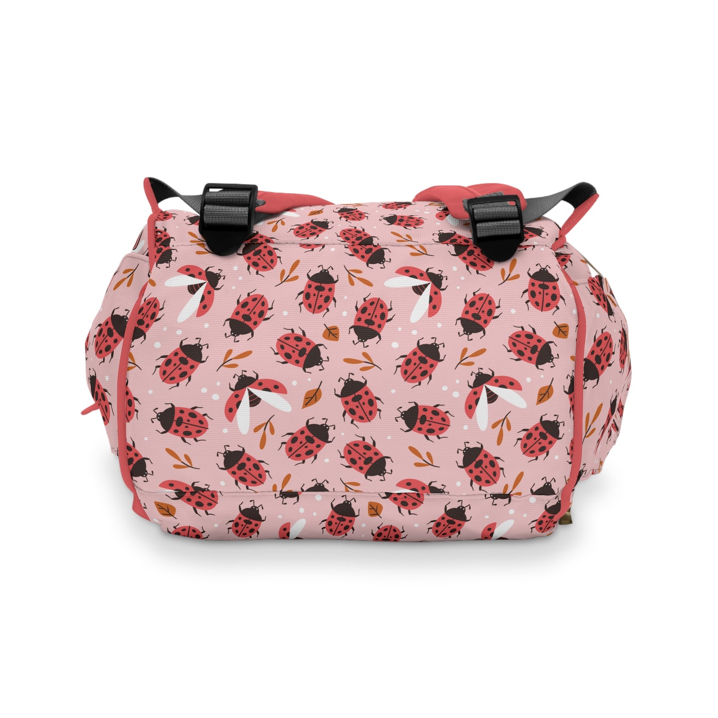 Ladybug Diaper Backpack - Adorable & Practical Baby Bag with Ladybug Patterns