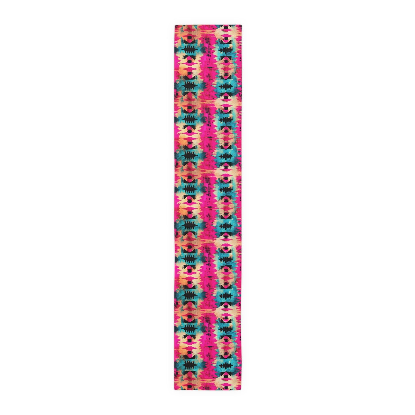 Aztec-Inspired Table Runner - Bold Patterns, Cotton Twill or Polyester - Ideal for Home Decor & Unique Gifts