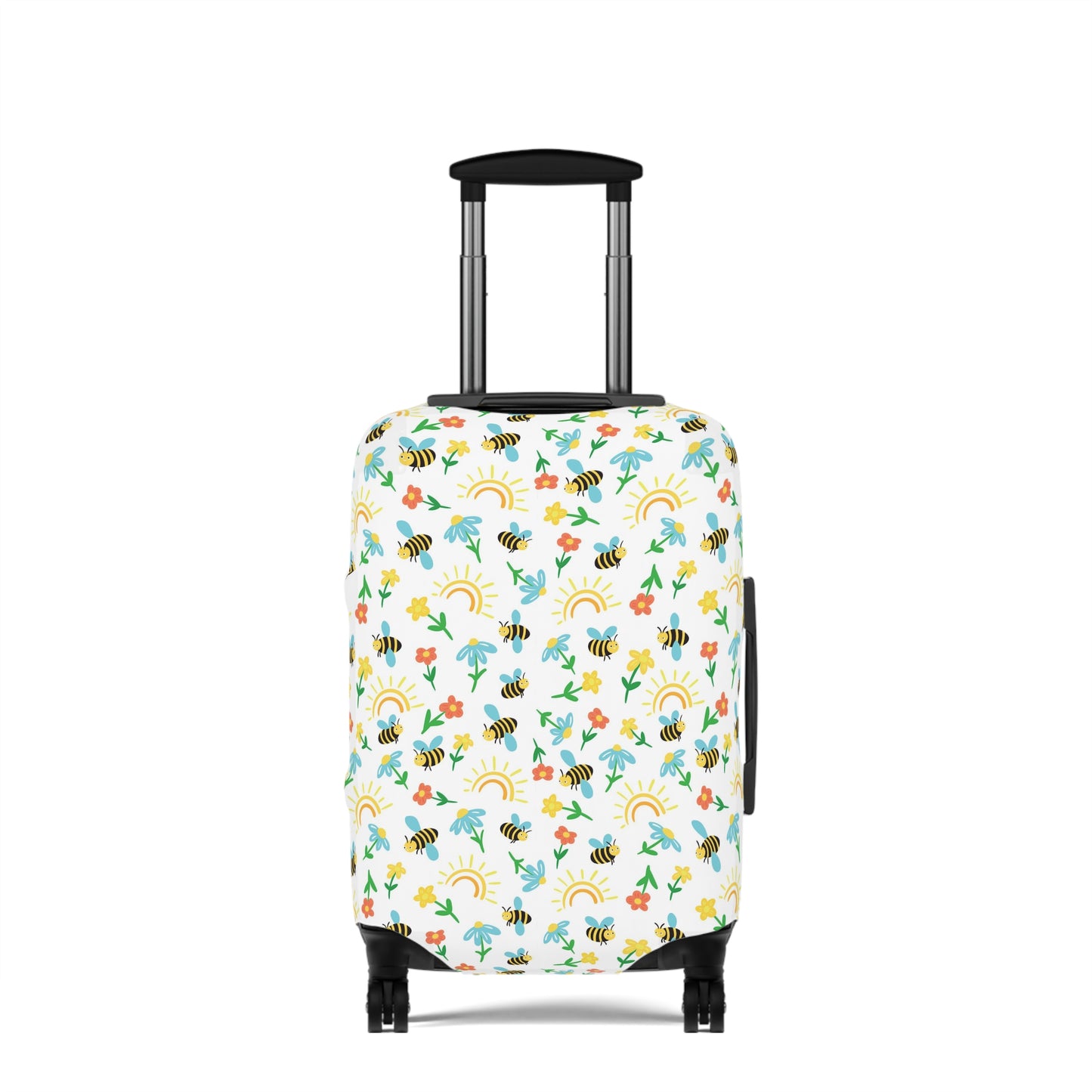 Honey Bee Luggage Cover - Bee Suitcase Cover