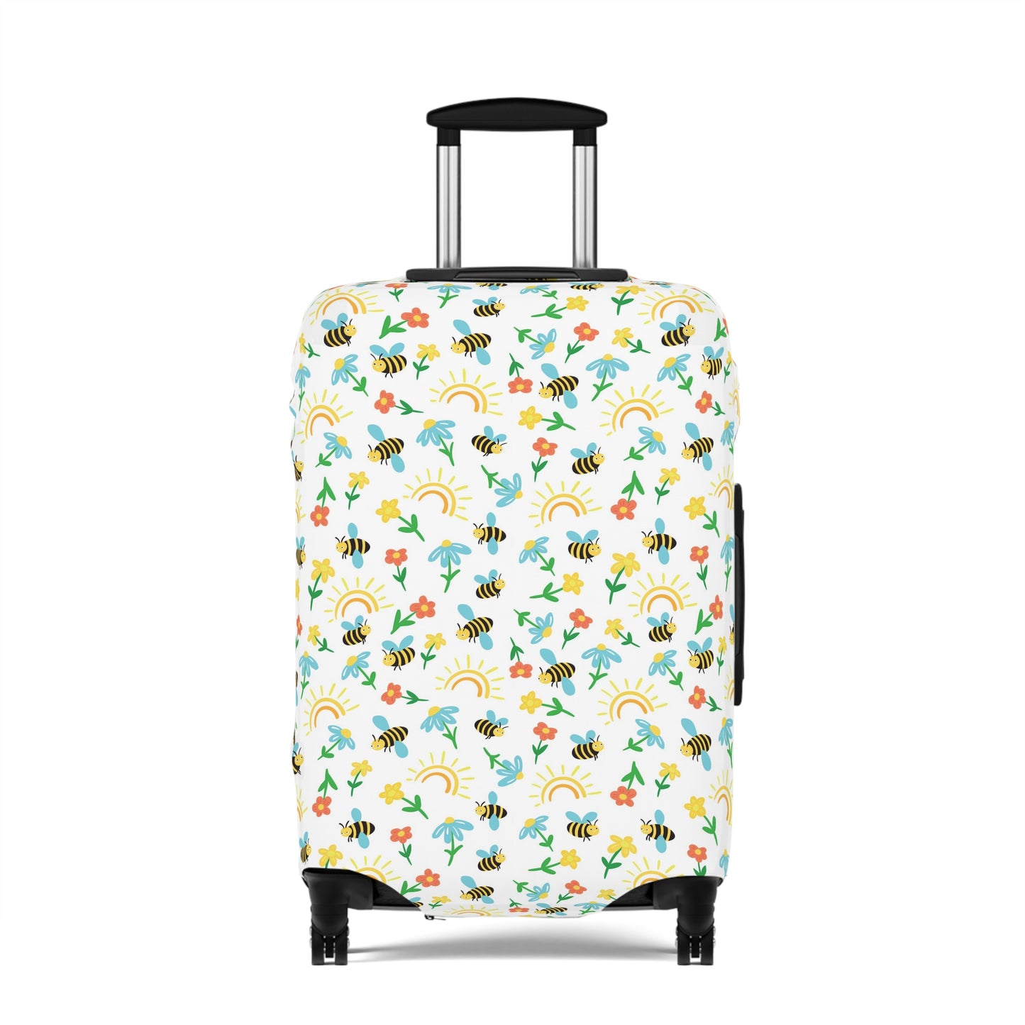 Honey Bee Luggage Cover - Bee Suitcase Cover