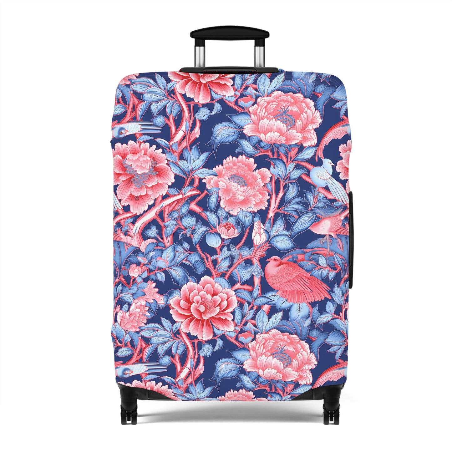Chinoiserie Luggage Cover - Elegant Suitcase Protector