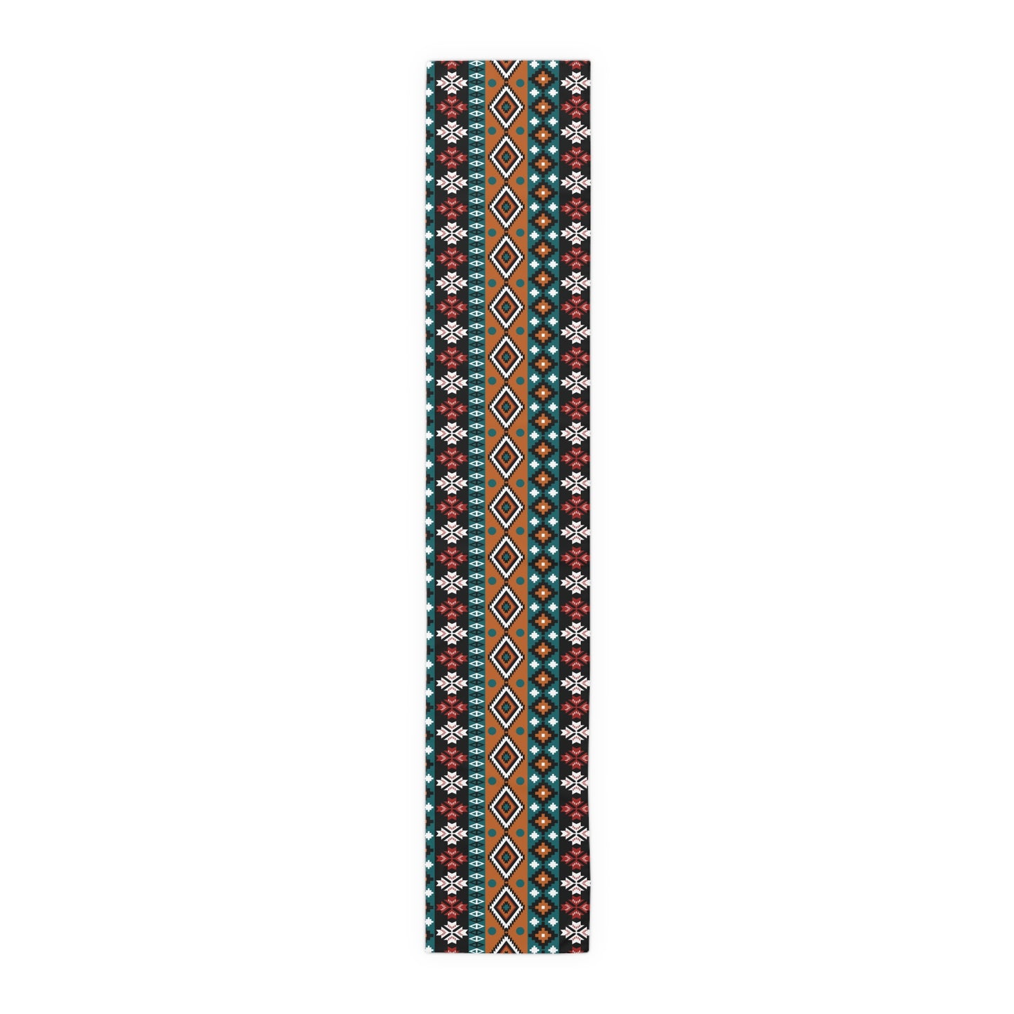 Aztec-Inspired Table Runner - Bold Patterns, Cotton Twill or Polyester - Ideal for Home Decor & Unique Gifts