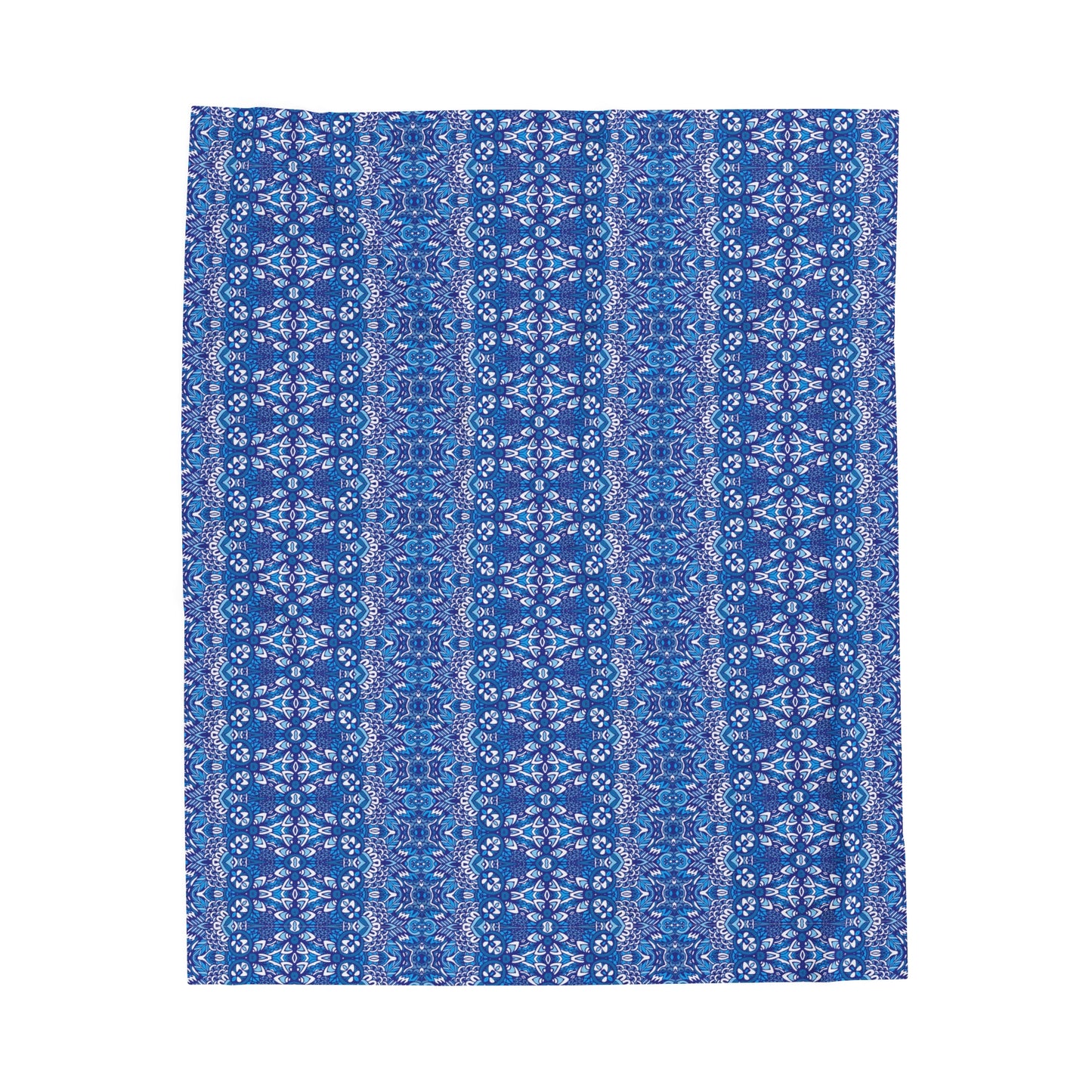 Mandala Velveteen Plush Blanket | Soft, Spiritual, Luxurious and Comforting | Available in Multiple Sizes