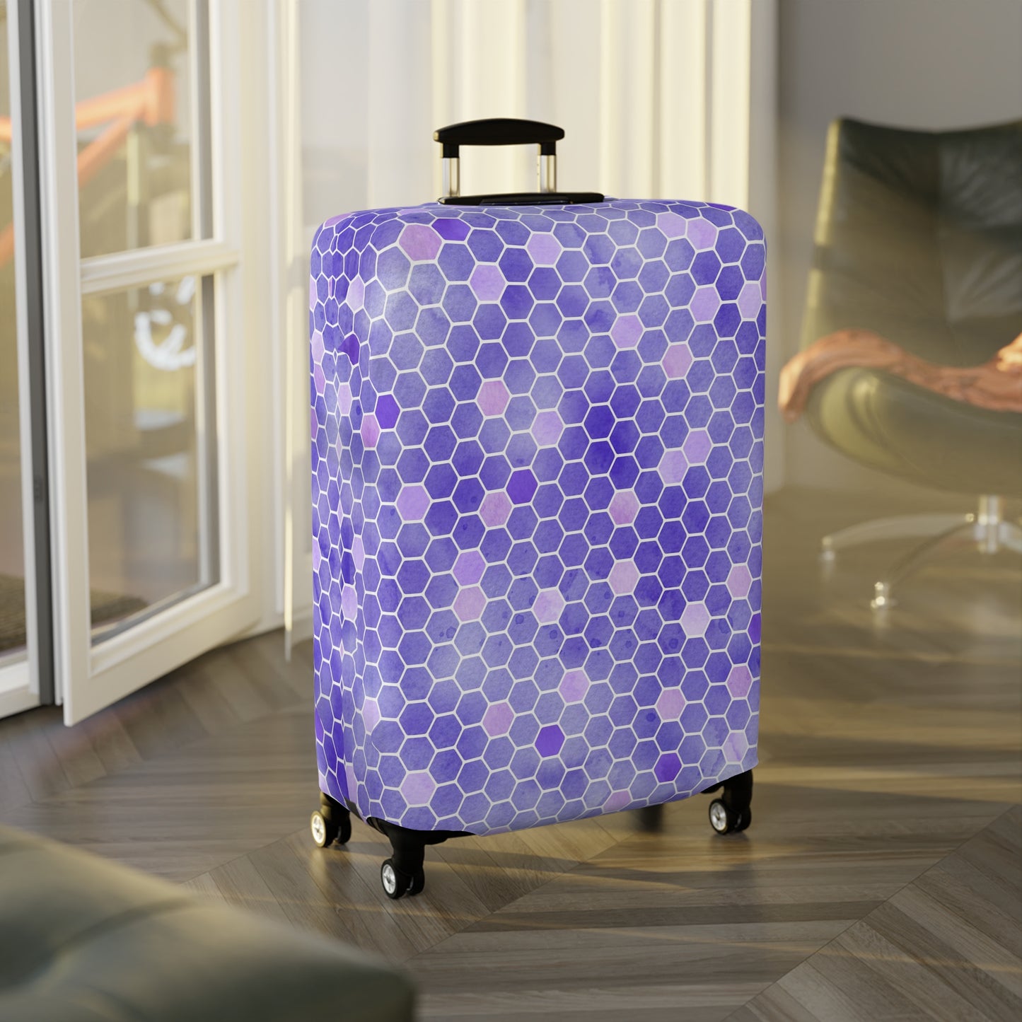 Honey Bee Luggage Cover - Bee Suitcase Cover