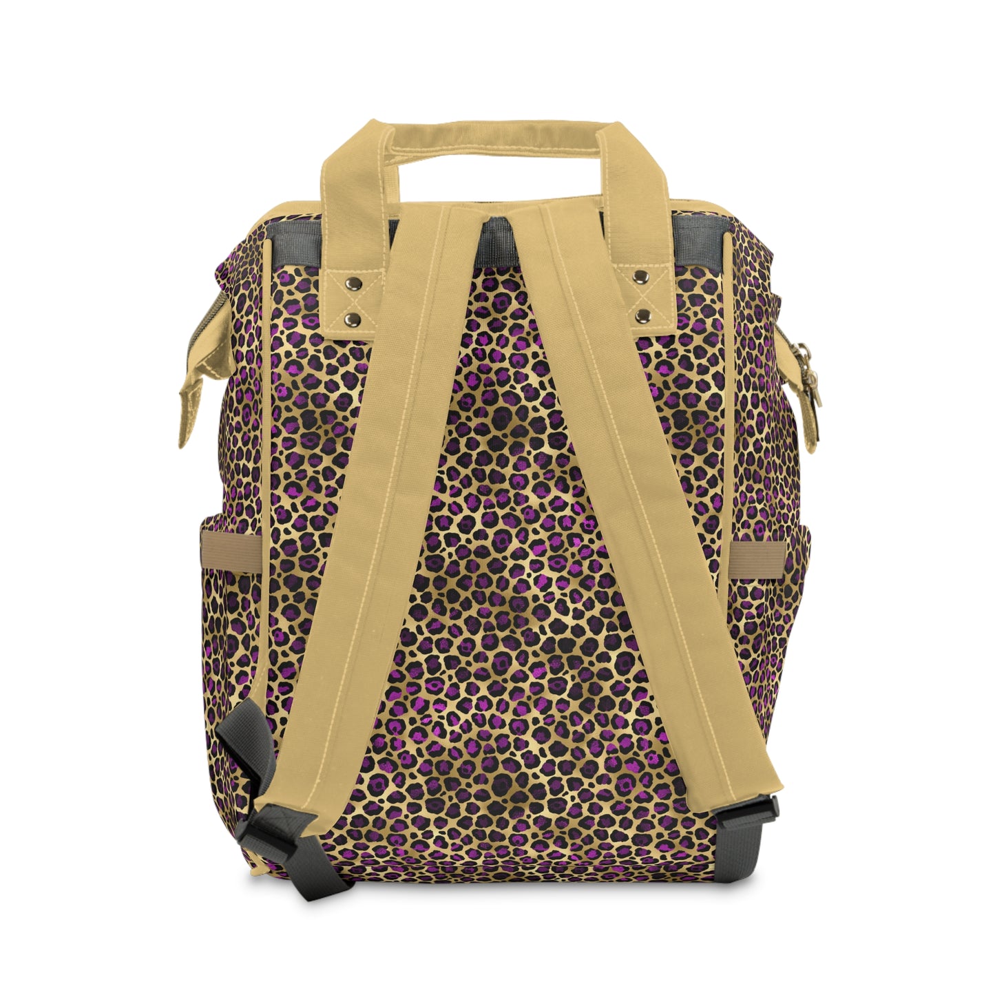 Leopard Print Diaper Backpack - Bold & Stylish Baby Bag with Trendy Leopard Patterns, Perfect for Adventurous Parents