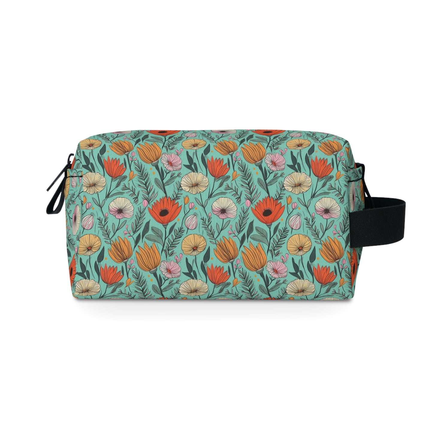 Boho Floral Toiletry Bag | Chic & Water-Resistant Organizer | Perfect for Camping, Travel, College