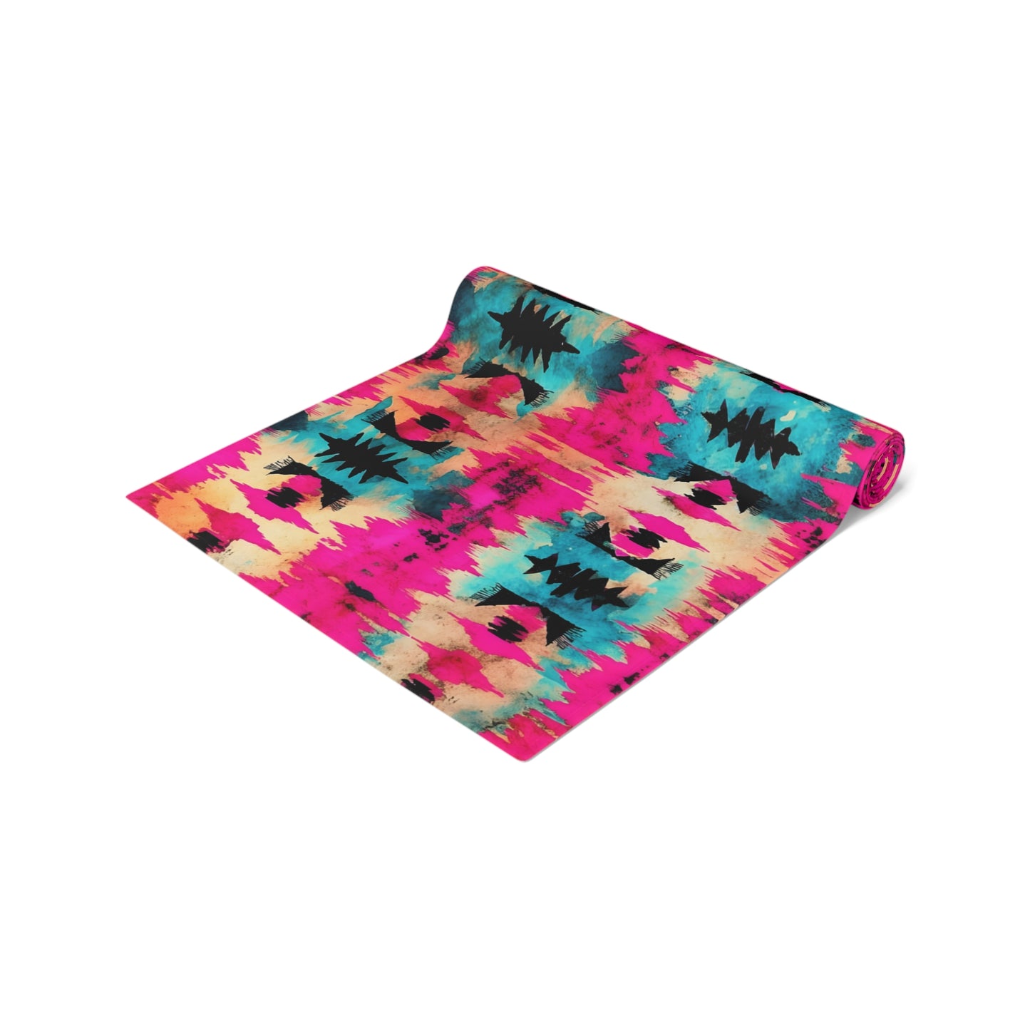 Aztec-Inspired Table Runner - Bold Patterns, Cotton Twill or Polyester - Ideal for Home Decor & Unique Gifts