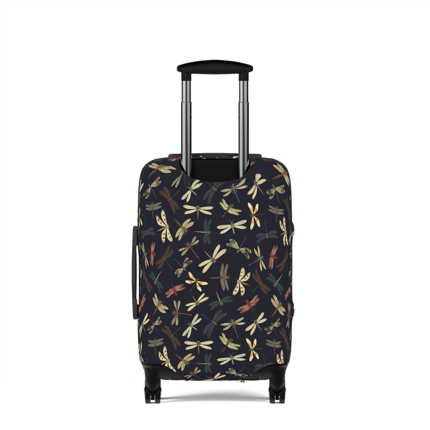 Dragonfly Luggage Cover - Insect Print Suitcase Protector