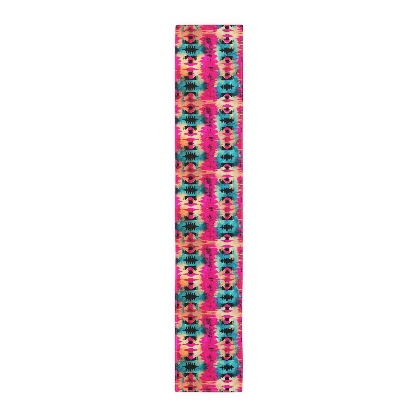 Aztec-Inspired Table Runner - Bold Patterns, Cotton Twill or Polyester - Ideal for Home Decor & Unique Gifts