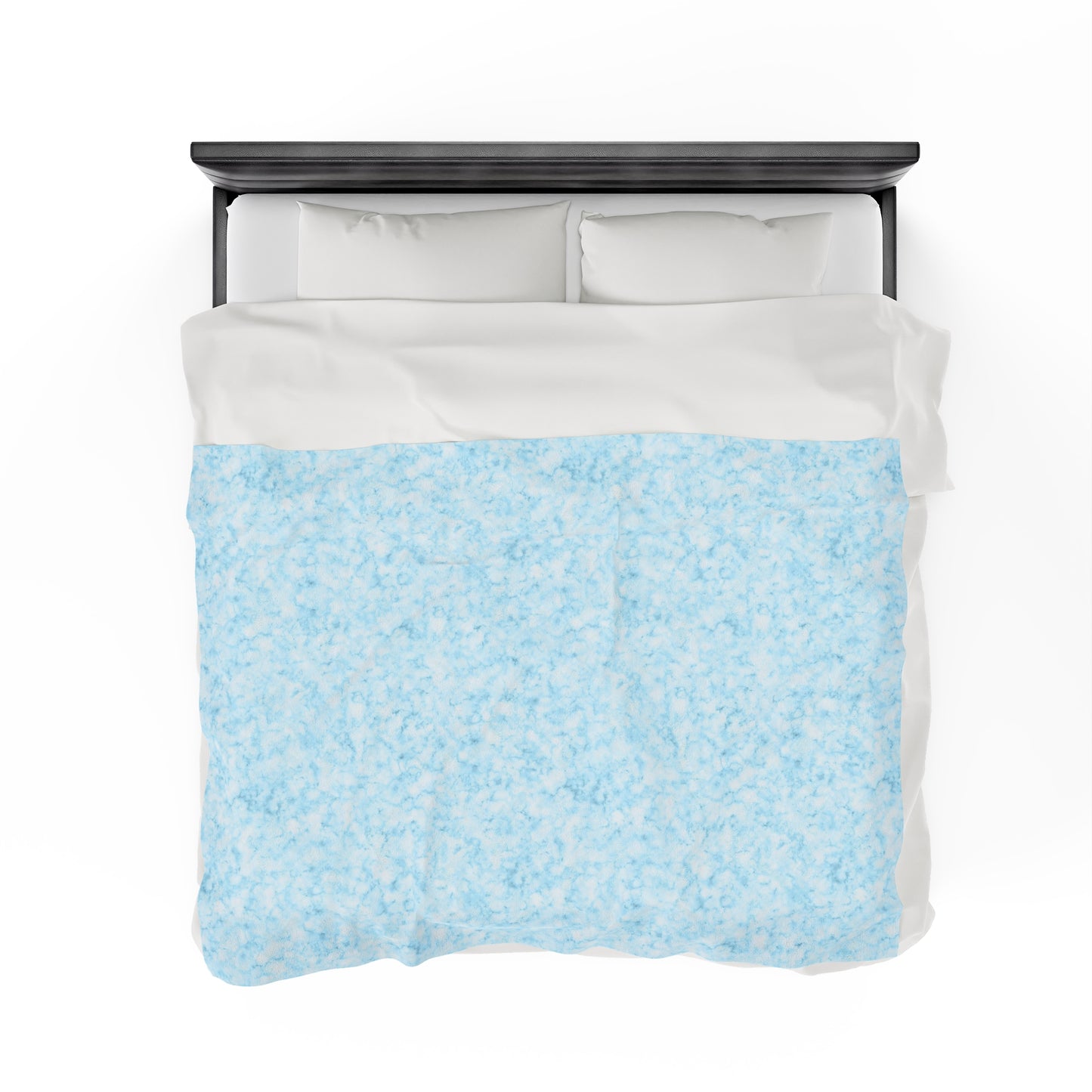 Marble Print Velveteen Plush Blanket | Soft, Elegant, Luxurious and Comforting | Available in Multiple Sizes