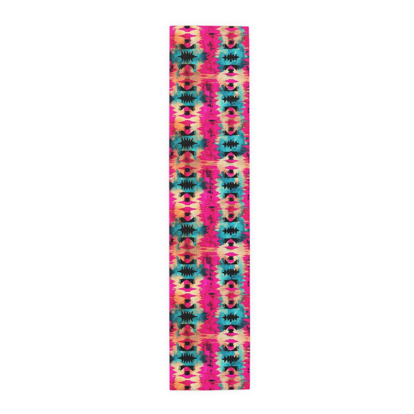 Aztec-Inspired Table Runner - Bold Patterns, Cotton Twill or Polyester - Ideal for Home Decor & Unique Gifts