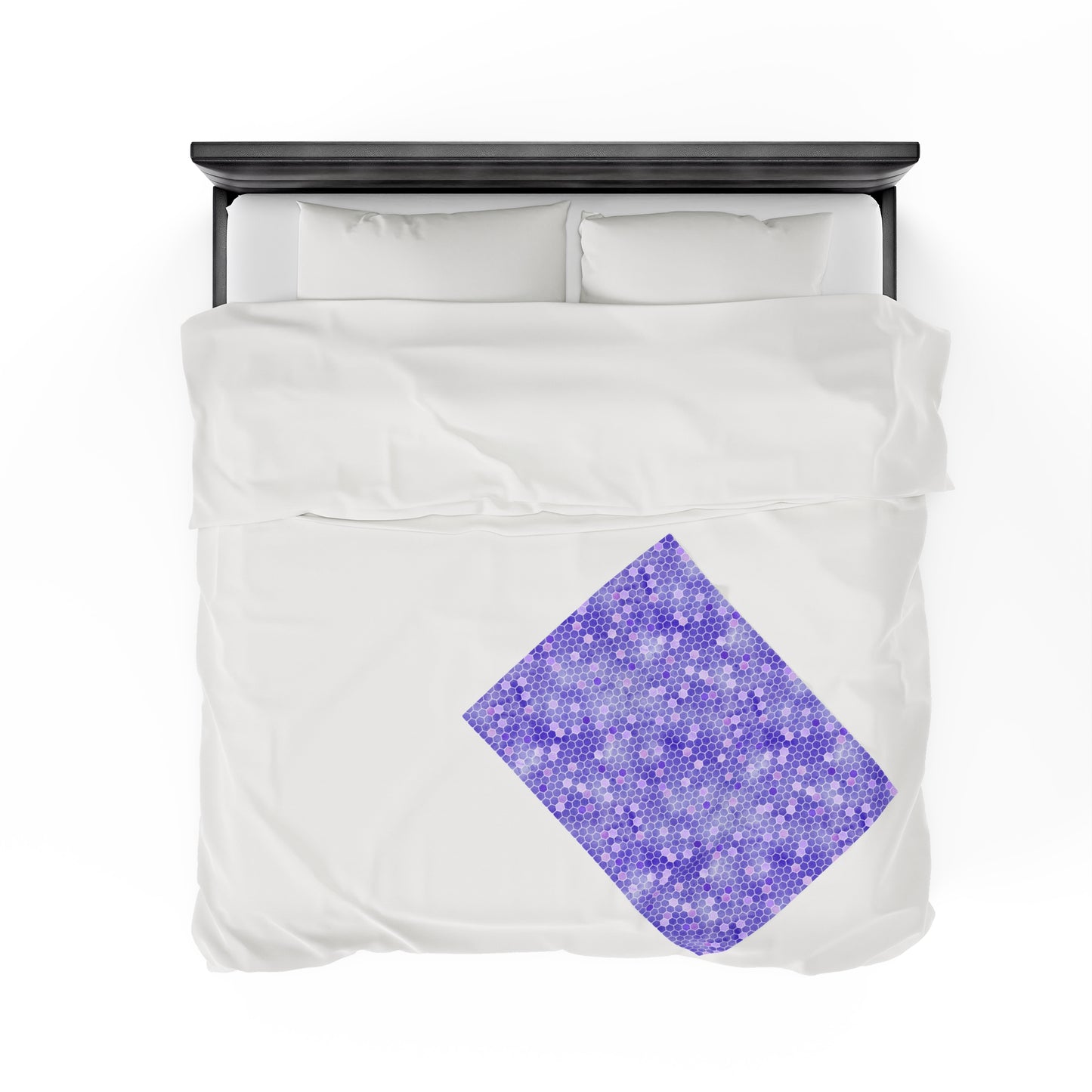 Honey Bee Velveteen Plush Blanket | Soft, Nature-Inspired, Luxurious and Comforting | Available in Multiple Sizes