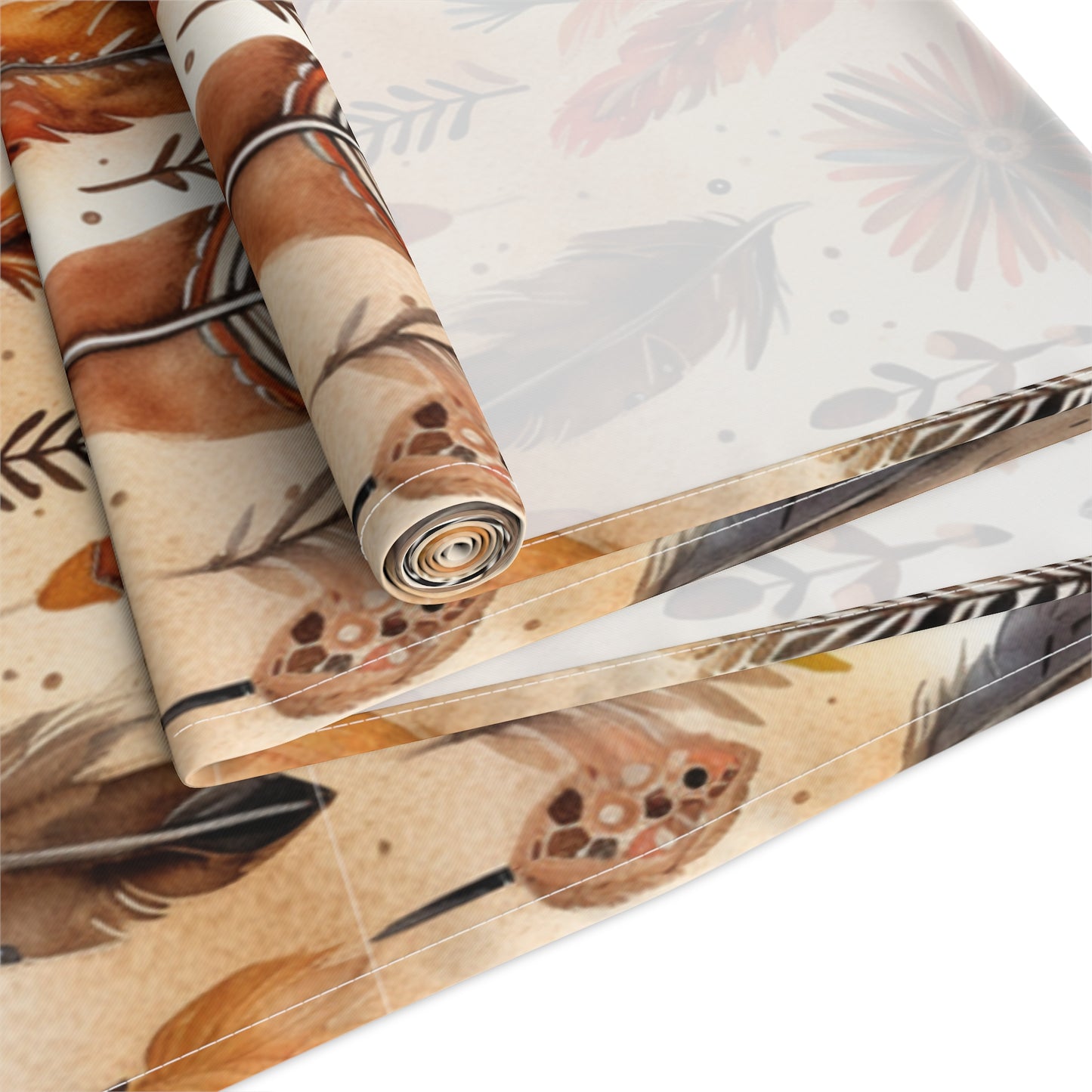 Aztec-Inspired Table Runner - Bold Patterns, Cotton Twill or Polyester - Ideal for Home Decor & Unique Gifts