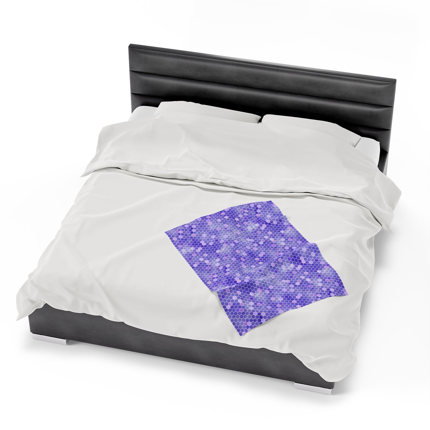 Honey Bee Velveteen Plush Blanket | Soft, Nature-Inspired, Luxurious and Comforting | Available in Multiple Sizes