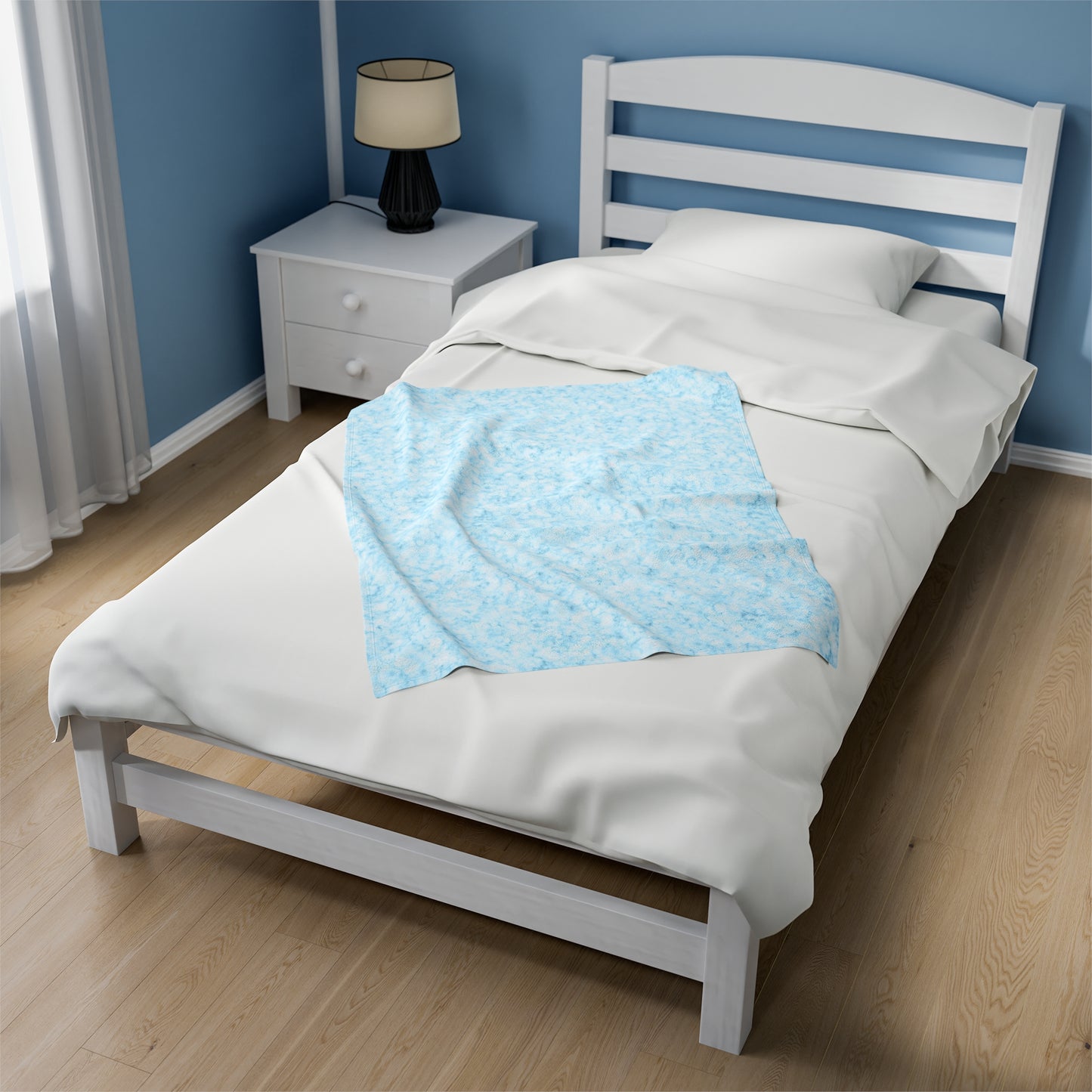 Marble Print Velveteen Plush Blanket | Soft, Elegant, Luxurious and Comforting | Available in Multiple Sizes