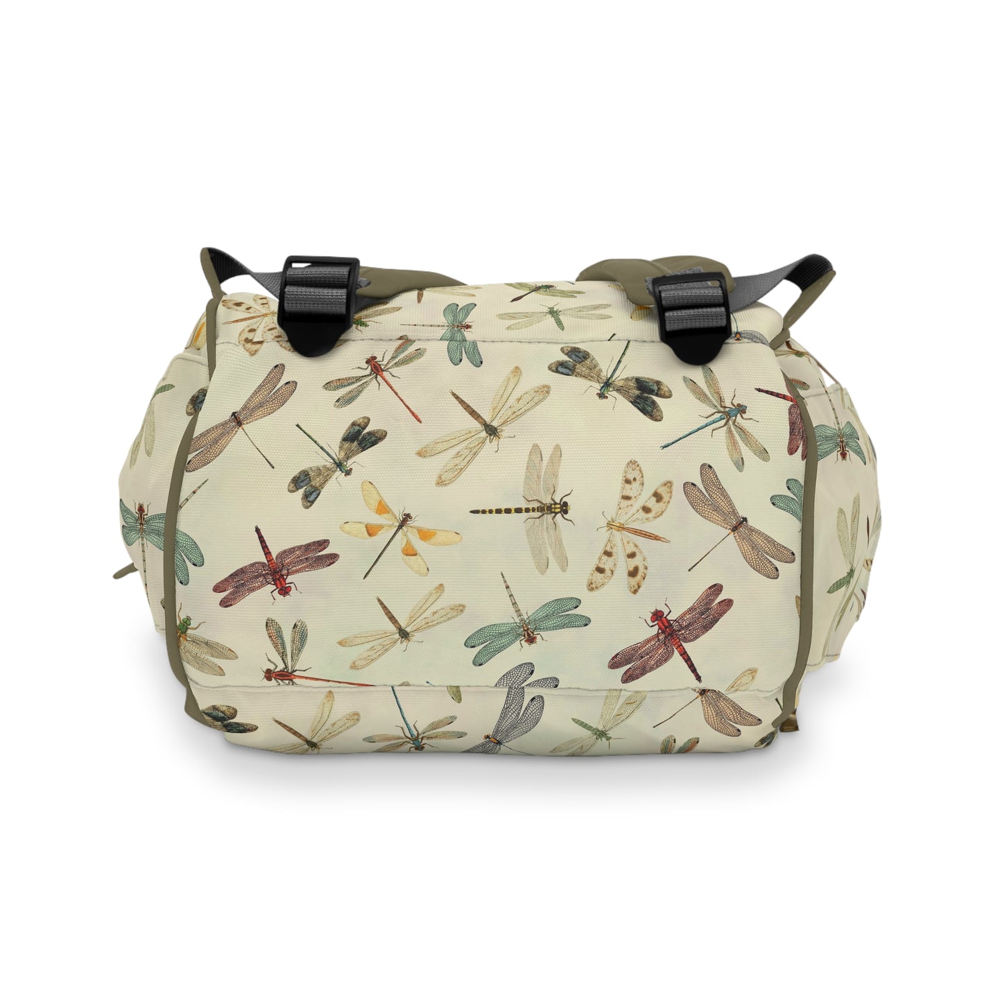 Dragonfly Diaper Backpack - Elegant & Functional Baby Bag with Cool Dragonfly Design, Ideal for Nature-Loving Parents