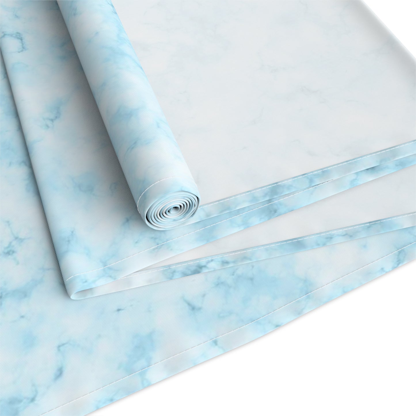 Marble Print Table Runner - Luxurious Elegance, Cotton Twill or Polyester - Perfect for Modern Home Decor