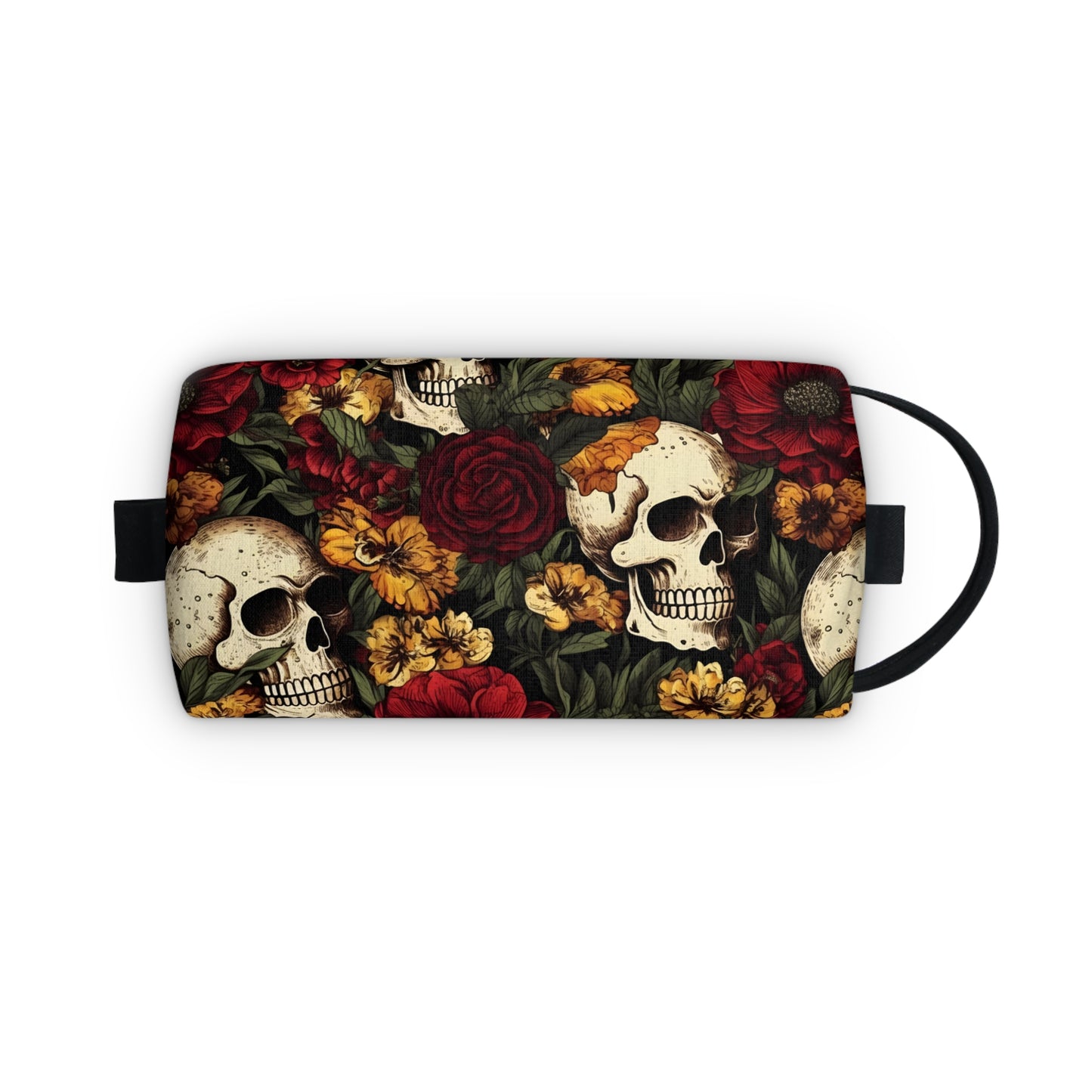 Skull Toiletry Bag | Edgy & Durable Organizer | Water-Resistant, Perfect for Camping, Travel, College