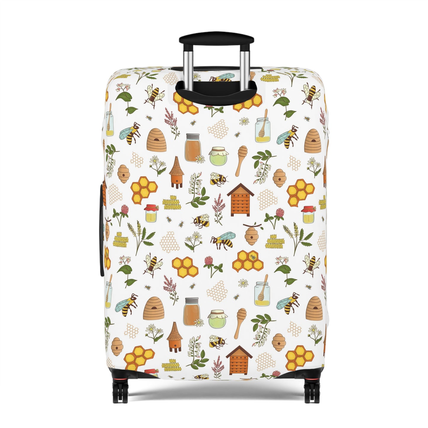 Honey Bee Luggage Cover - Bee Suitcase Cover