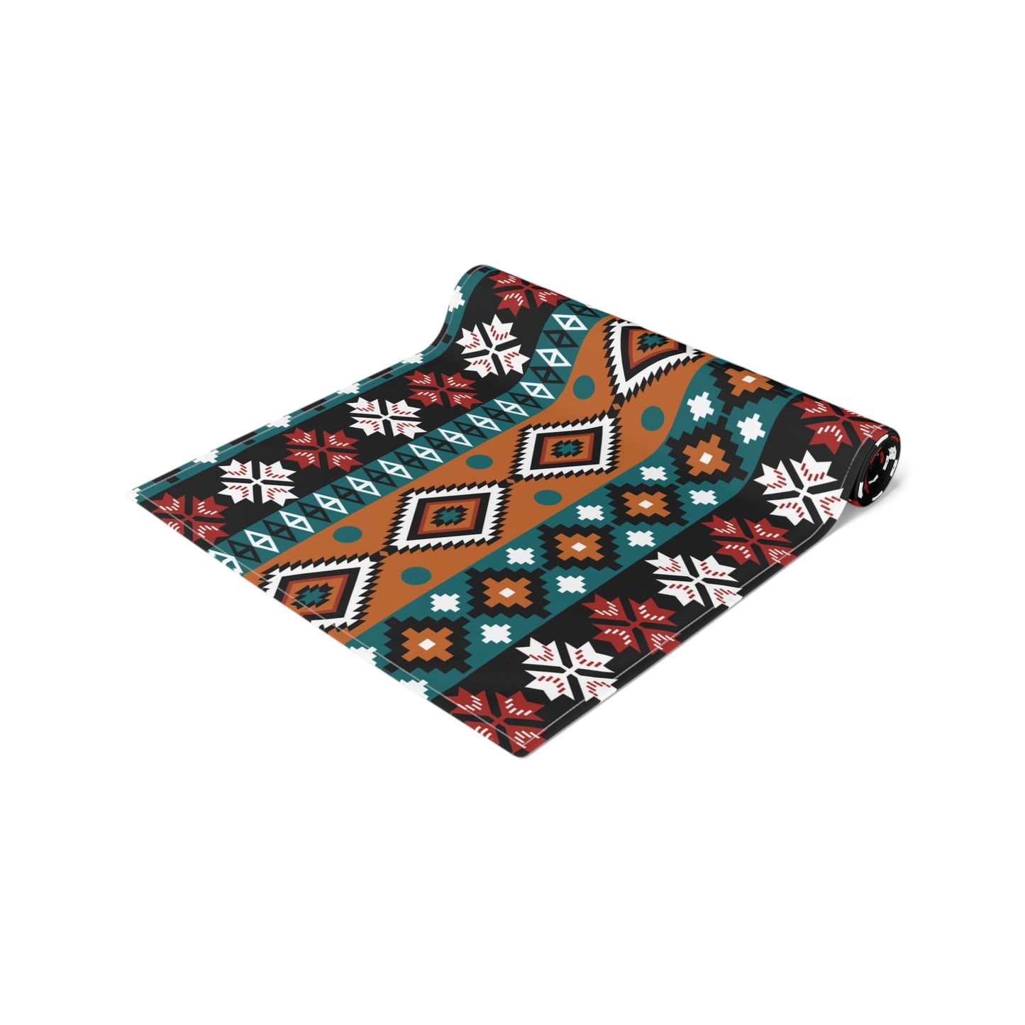 Aztec-Inspired Table Runner - Bold Patterns, Cotton Twill or Polyester - Ideal for Home Decor & Unique Gifts