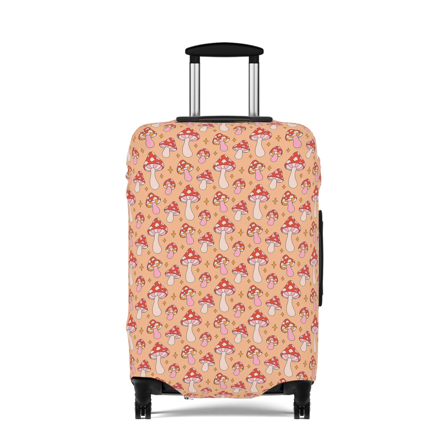 Mushroom Luggage Cover - Cottagecore Suitcase Cover