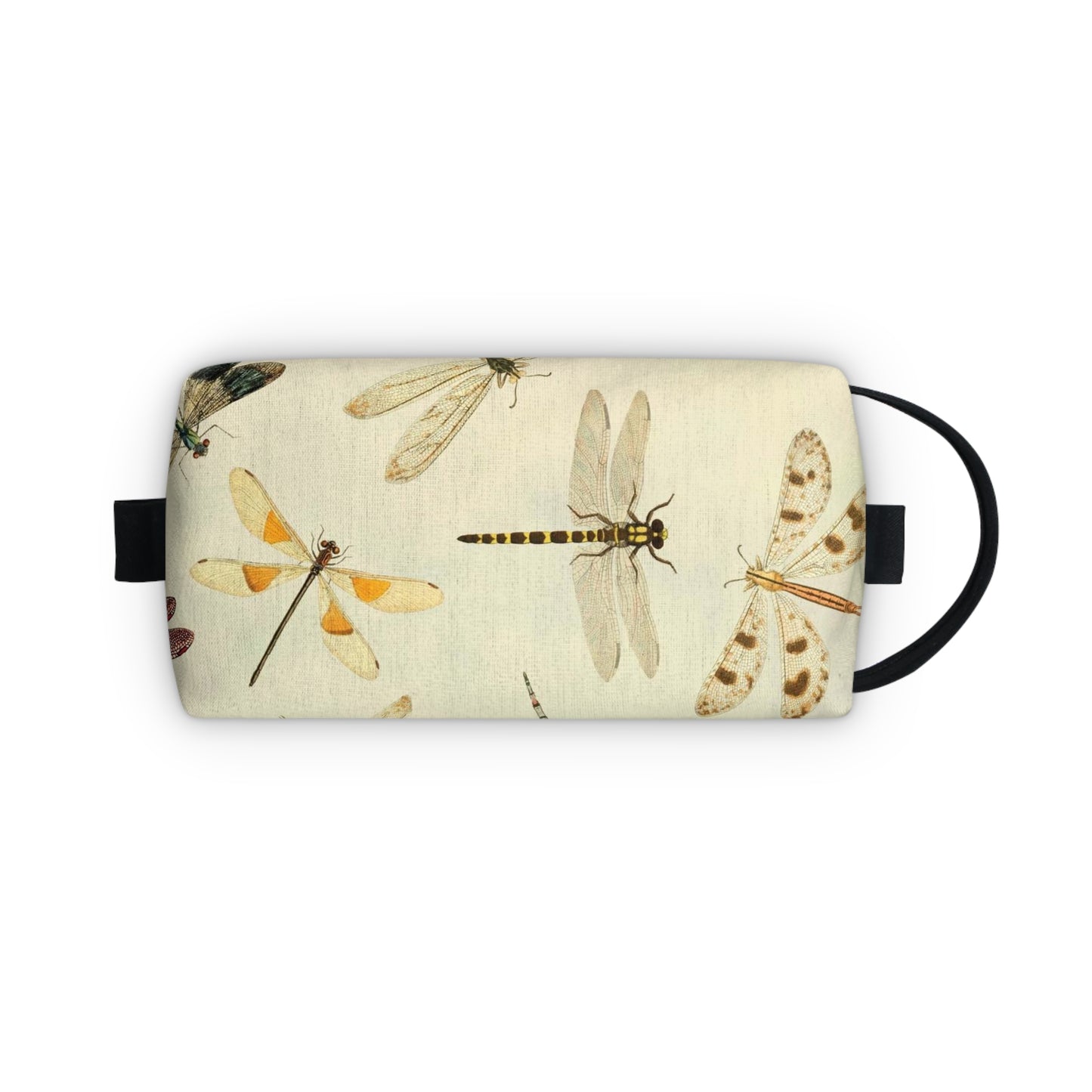 Dragonfly-Themed Toiletry Bag - Water-Resistant and Easy to Clean Makeup Organizer for Camping, College Dorms