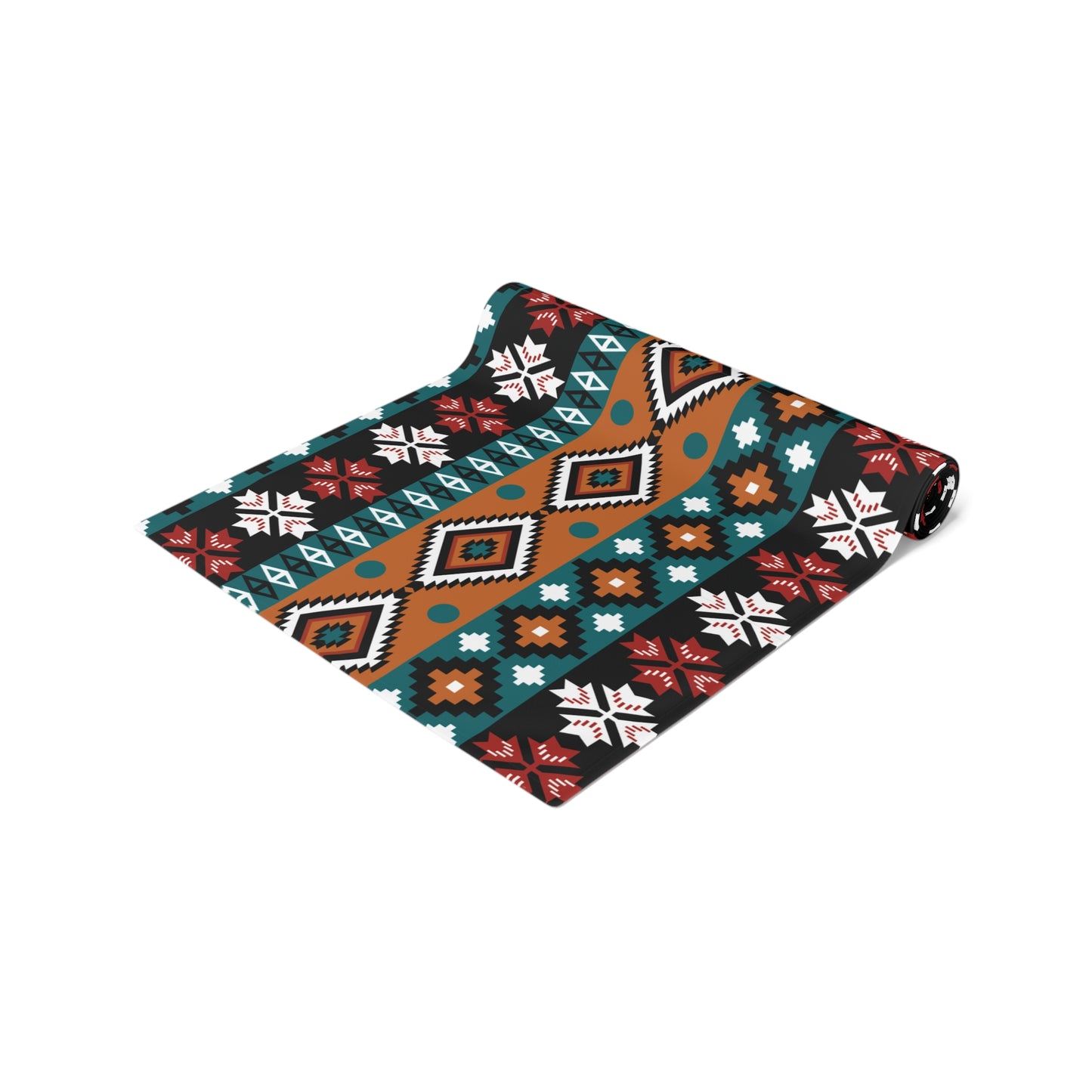 Aztec-Inspired Table Runner - Bold Patterns, Cotton Twill or Polyester - Ideal for Home Decor & Unique Gifts
