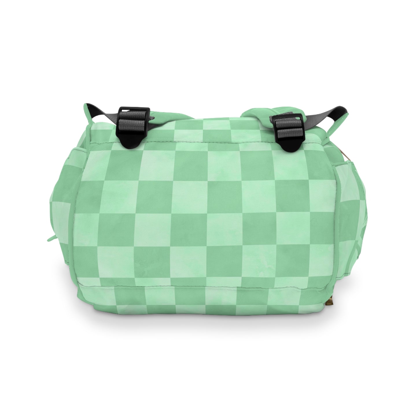 Pastel Checkers Diaper Backpack - Chic & Practical Baby Bag with Checkerboard Patterns, Perfect for Minimalist Parents