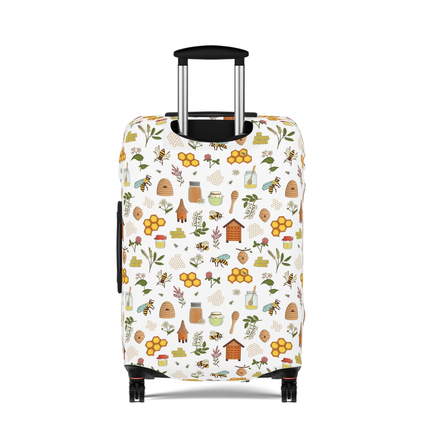 Honey Bee Luggage Cover - Bee Suitcase Cover