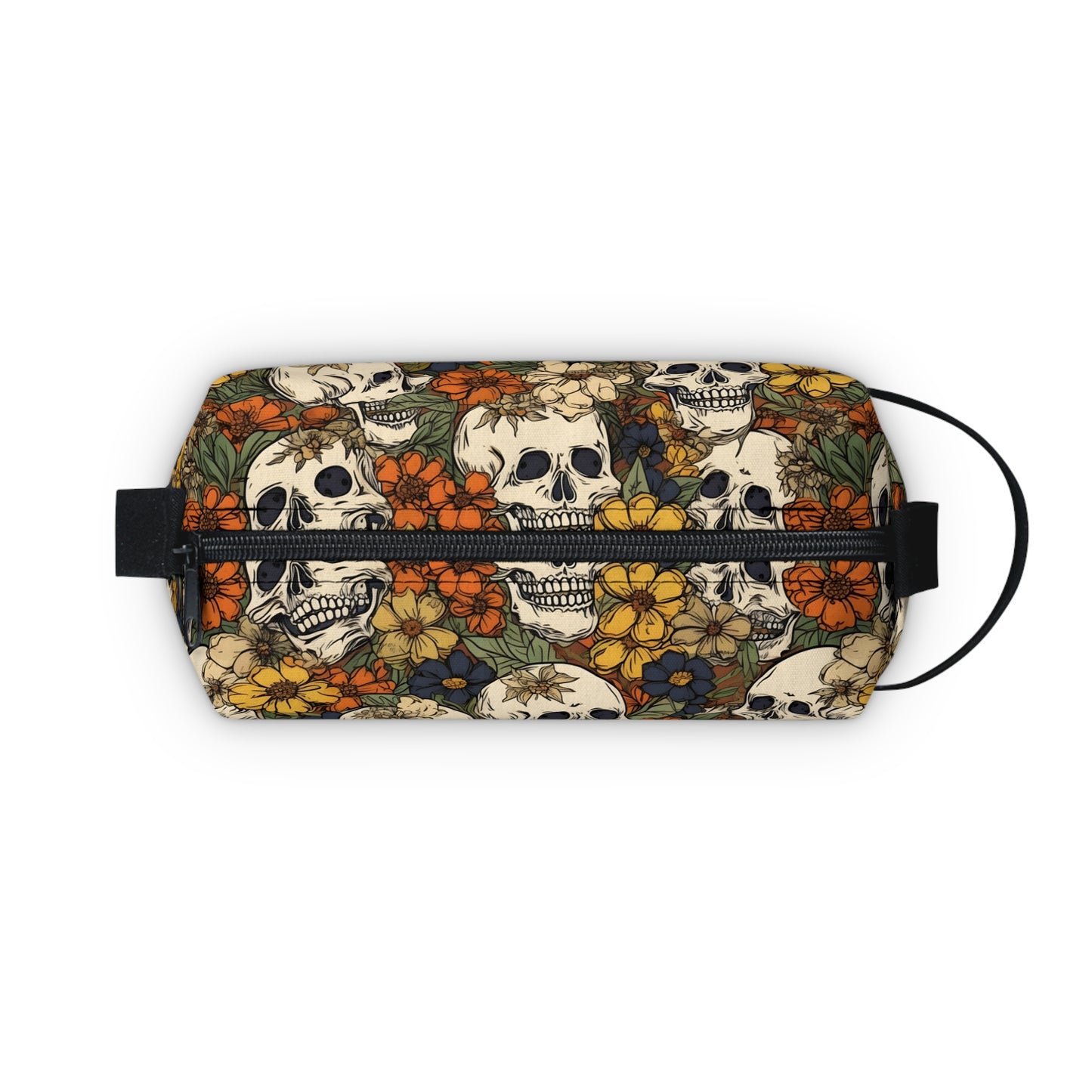 Skull Toiletry Bag | Edgy & Durable Organizer | Water-Resistant, Perfect for Camping, Travel, College
