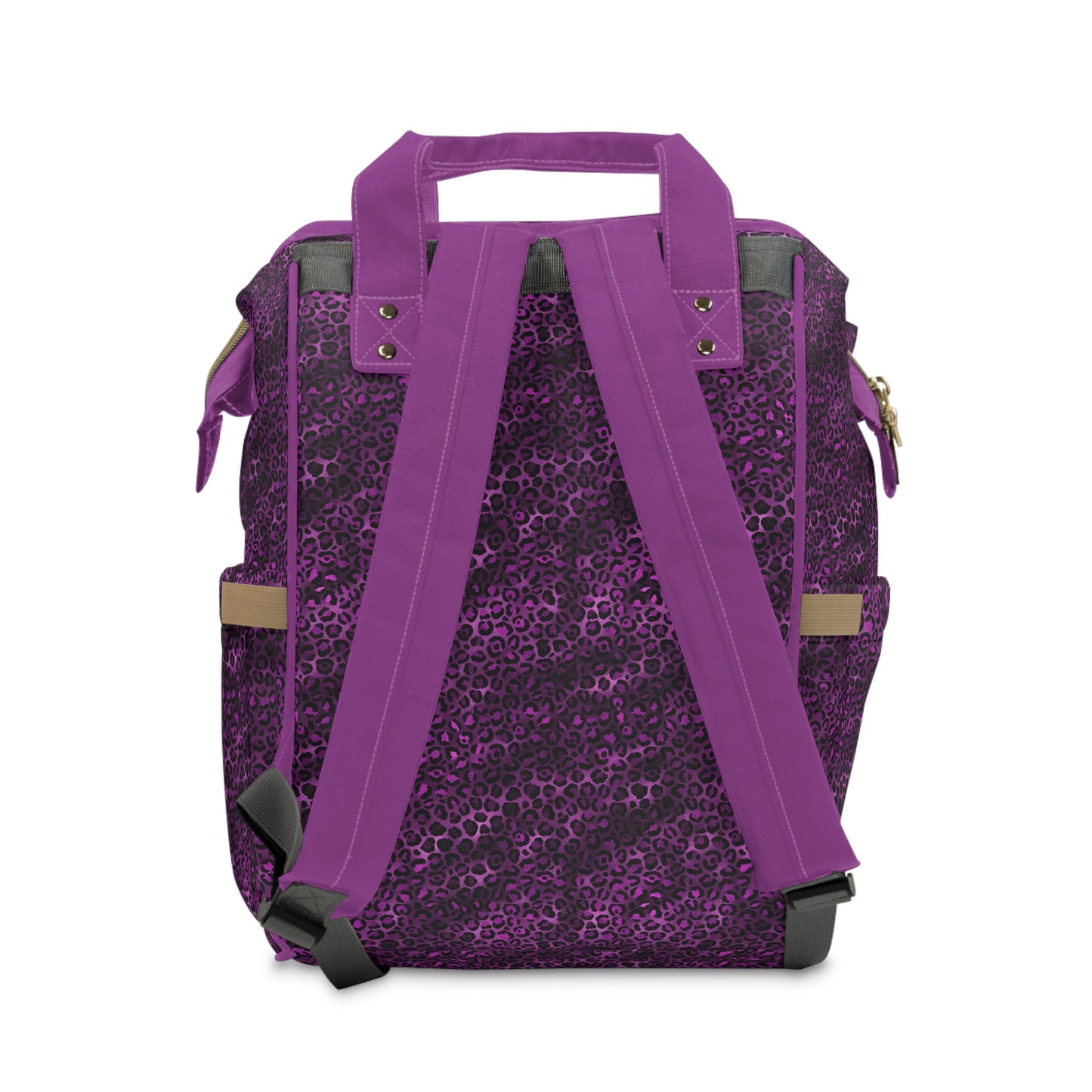 Leopard Print Diaper Backpack - Bold & Stylish Baby Bag with Trendy Leopard Patterns, Perfect for Adventurous Parents