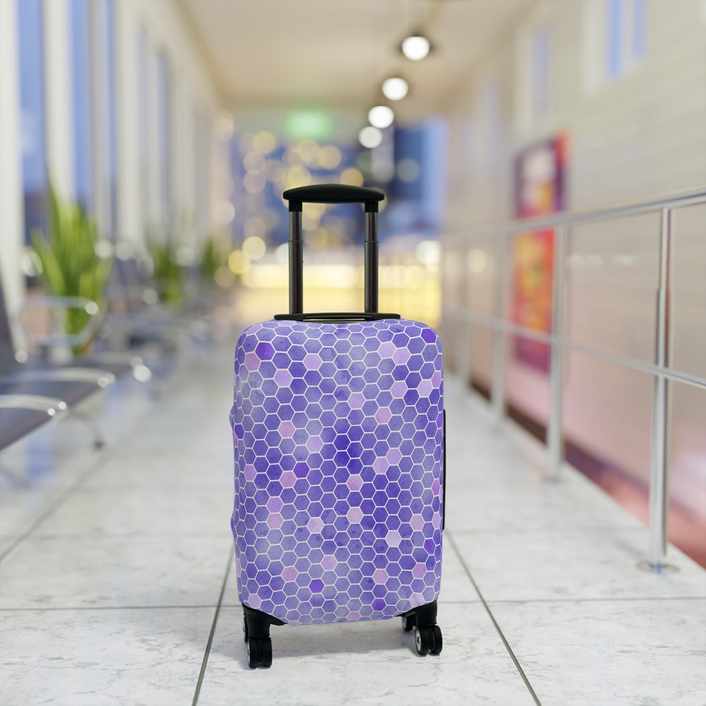 Honey Bee Luggage Cover - Bee Suitcase Cover