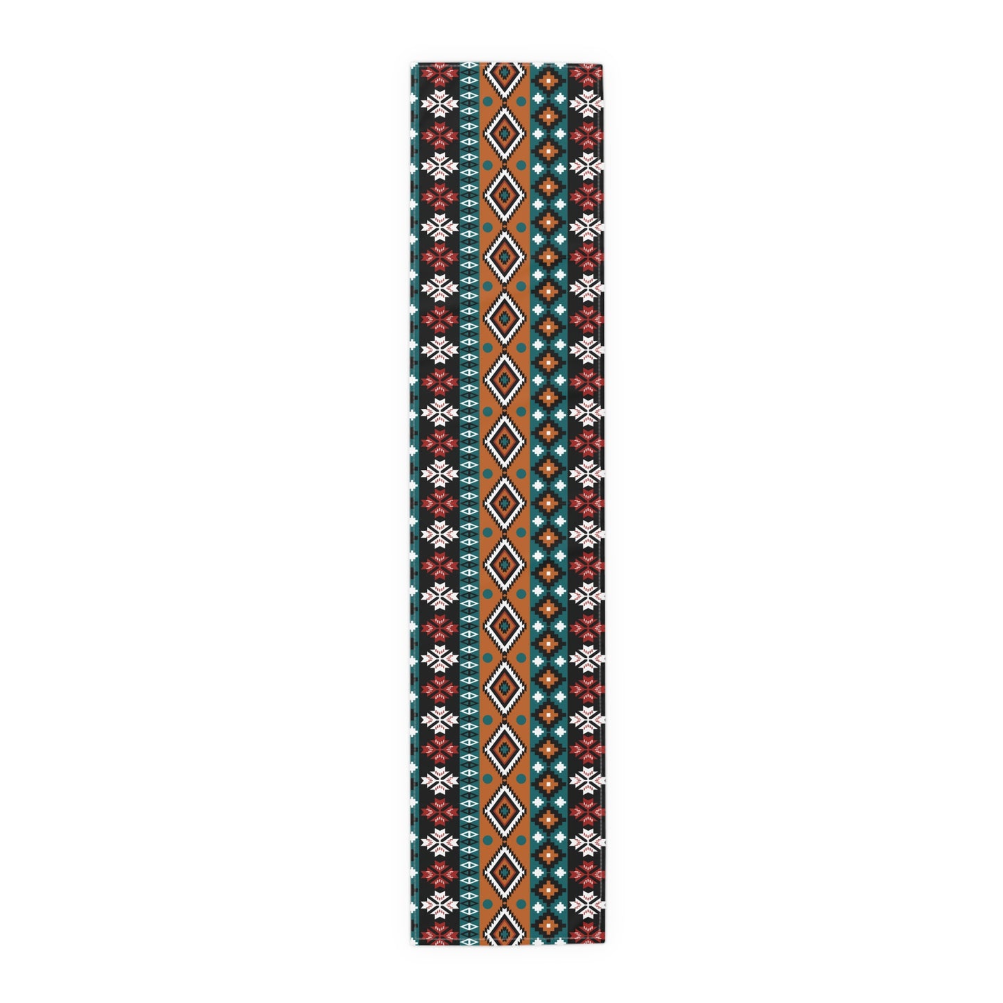 Aztec-Inspired Table Runner - Bold Patterns, Cotton Twill or Polyester - Ideal for Home Decor & Unique Gifts
