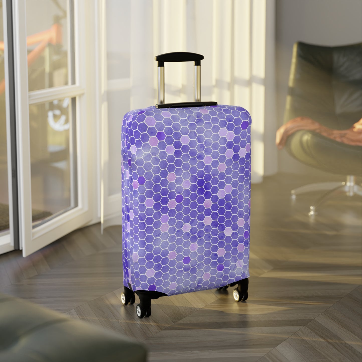 Honey Bee Luggage Cover - Bee Suitcase Cover