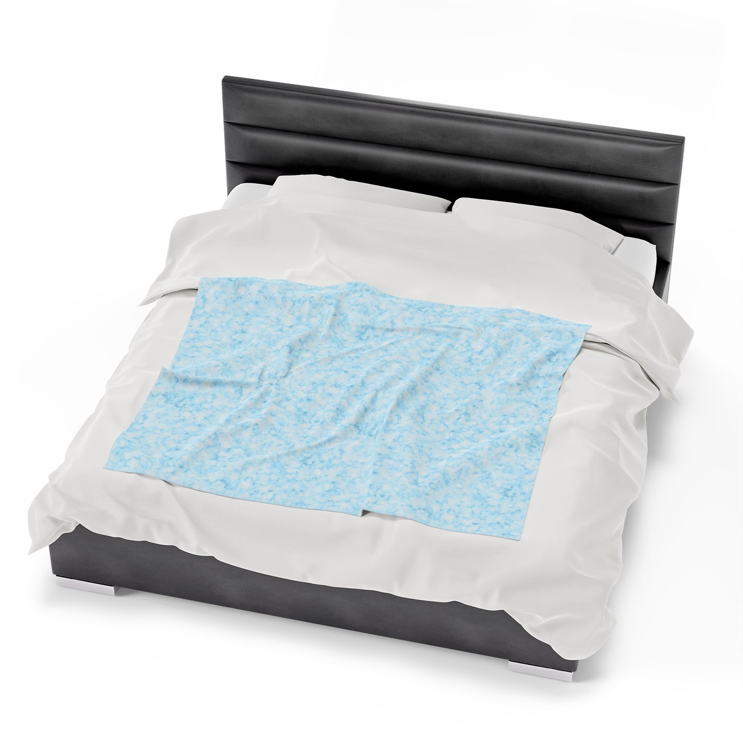 Marble Print Velveteen Plush Blanket | Soft, Elegant, Luxurious and Comforting | Available in Multiple Sizes