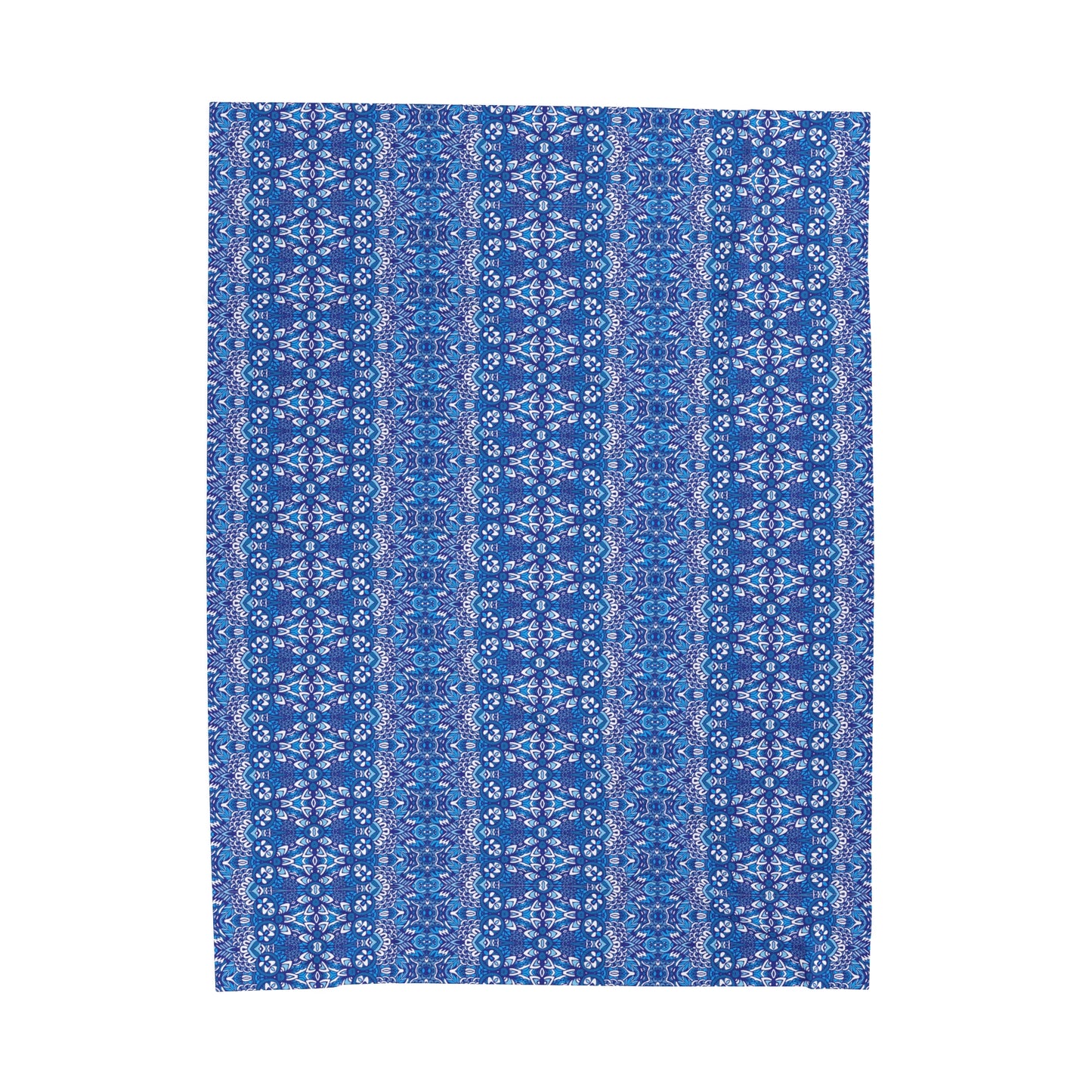 Mandala Velveteen Plush Blanket | Soft, Spiritual, Luxurious and Comforting | Available in Multiple Sizes