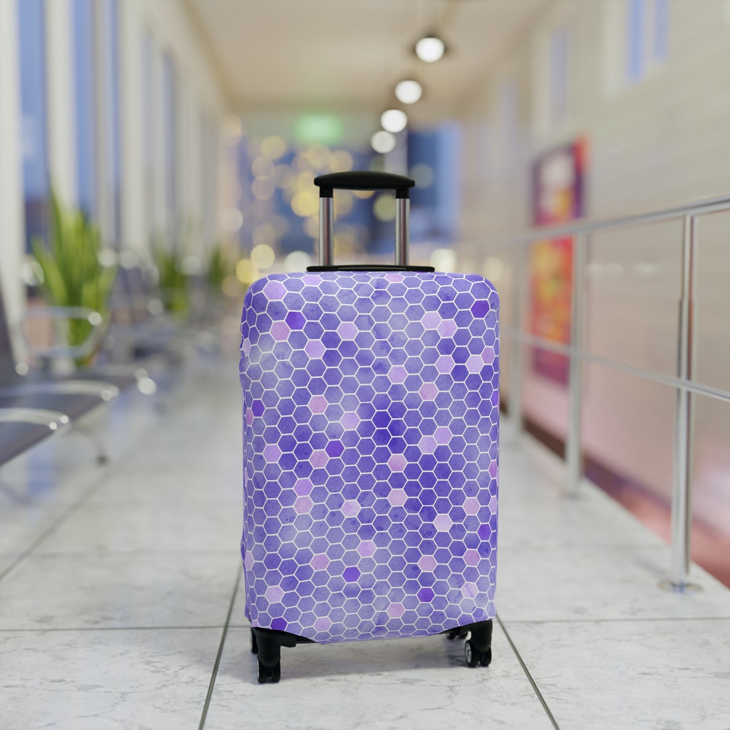 Honey Bee Luggage Cover - Bee Suitcase Cover