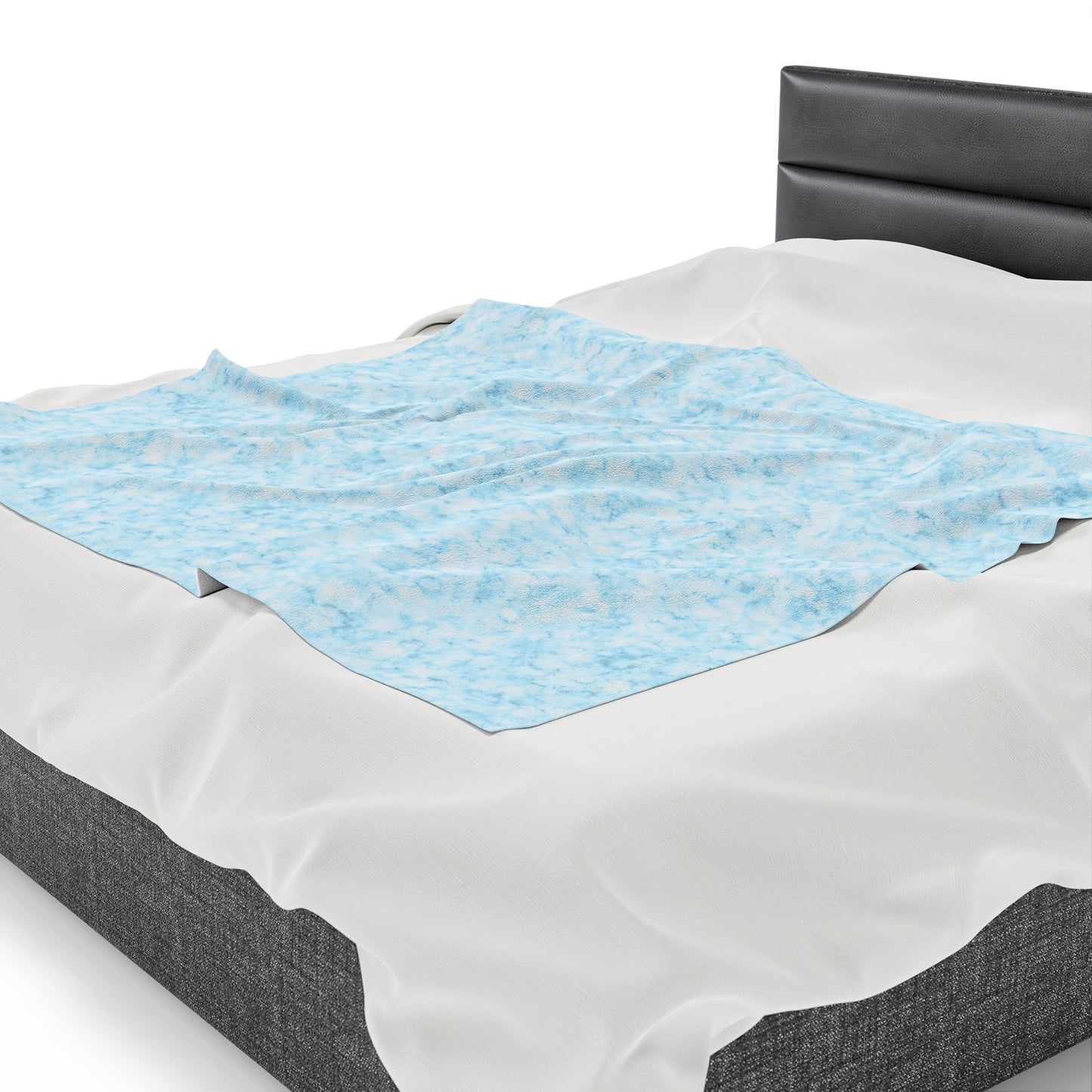 Marble Print Velveteen Plush Blanket | Soft, Elegant, Luxurious and Comforting | Available in Multiple Sizes