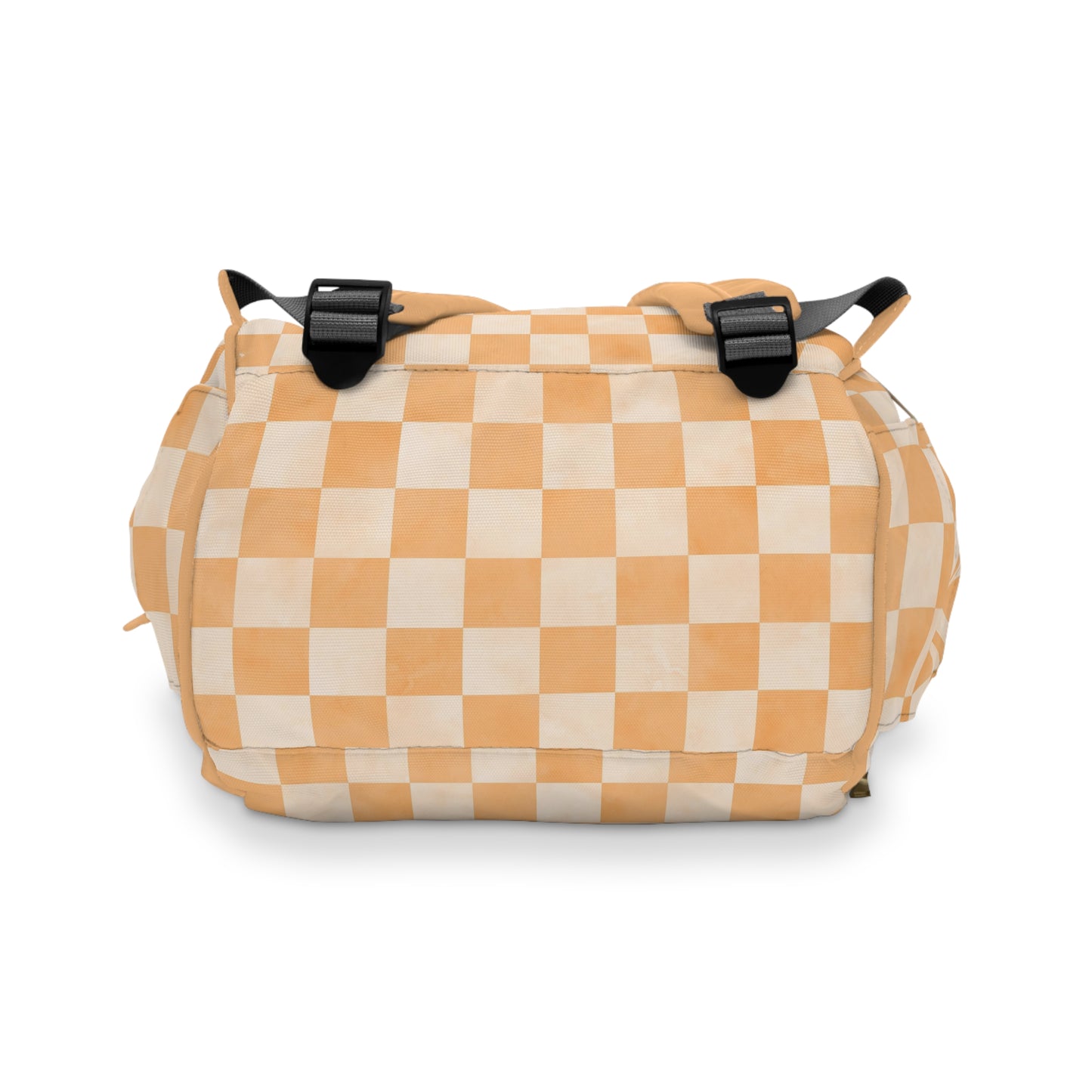 Pastel Checkers Diaper Backpack - Chic & Practical Baby Bag with Checkerboard Patterns, Perfect for Minimalist Parents