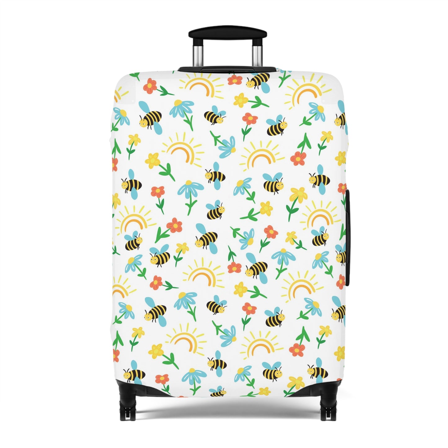 Honey Bee Luggage Cover - Bee Suitcase Cover