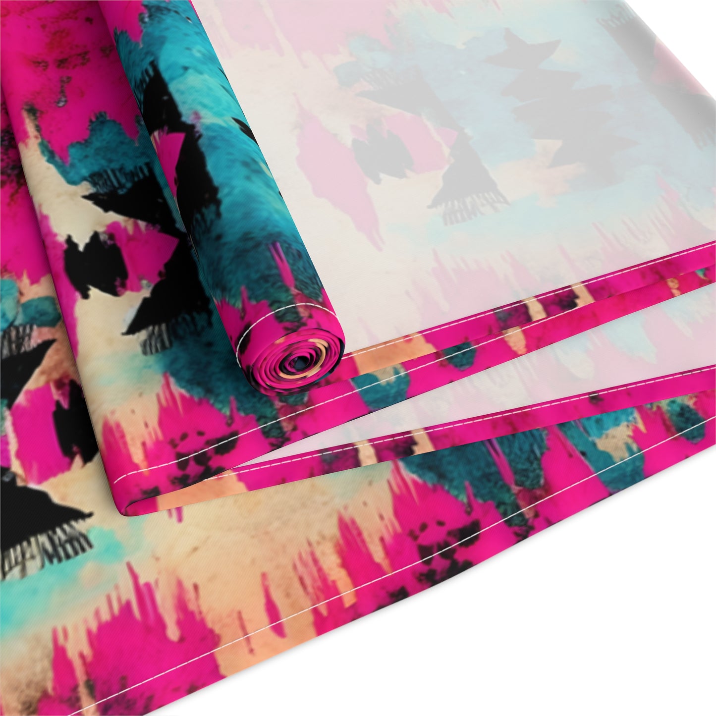 Aztec-Inspired Table Runner - Bold Patterns, Cotton Twill or Polyester - Ideal for Home Decor & Unique Gifts