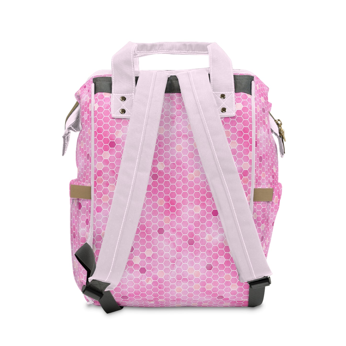 Honey Bee Diaper Backpack - Eco-Friendly & Stylish Baby Bag with Buzzing Bee Motifs, Perfect for Nature-Loving Parents