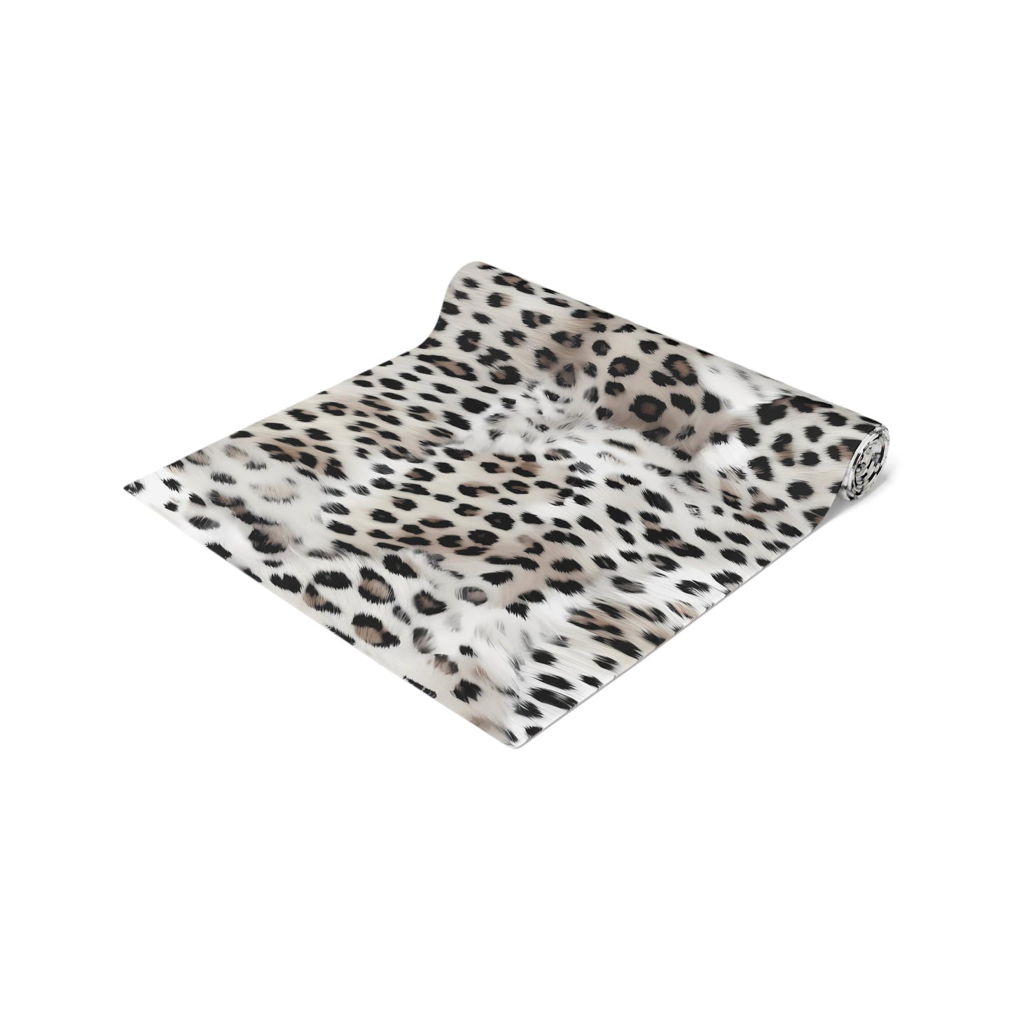 Leopard Print Table Runner - Bold Exotic Elegance, Cotton Twill or Polyester - Perfect for Safari & Glamorous Home Decor