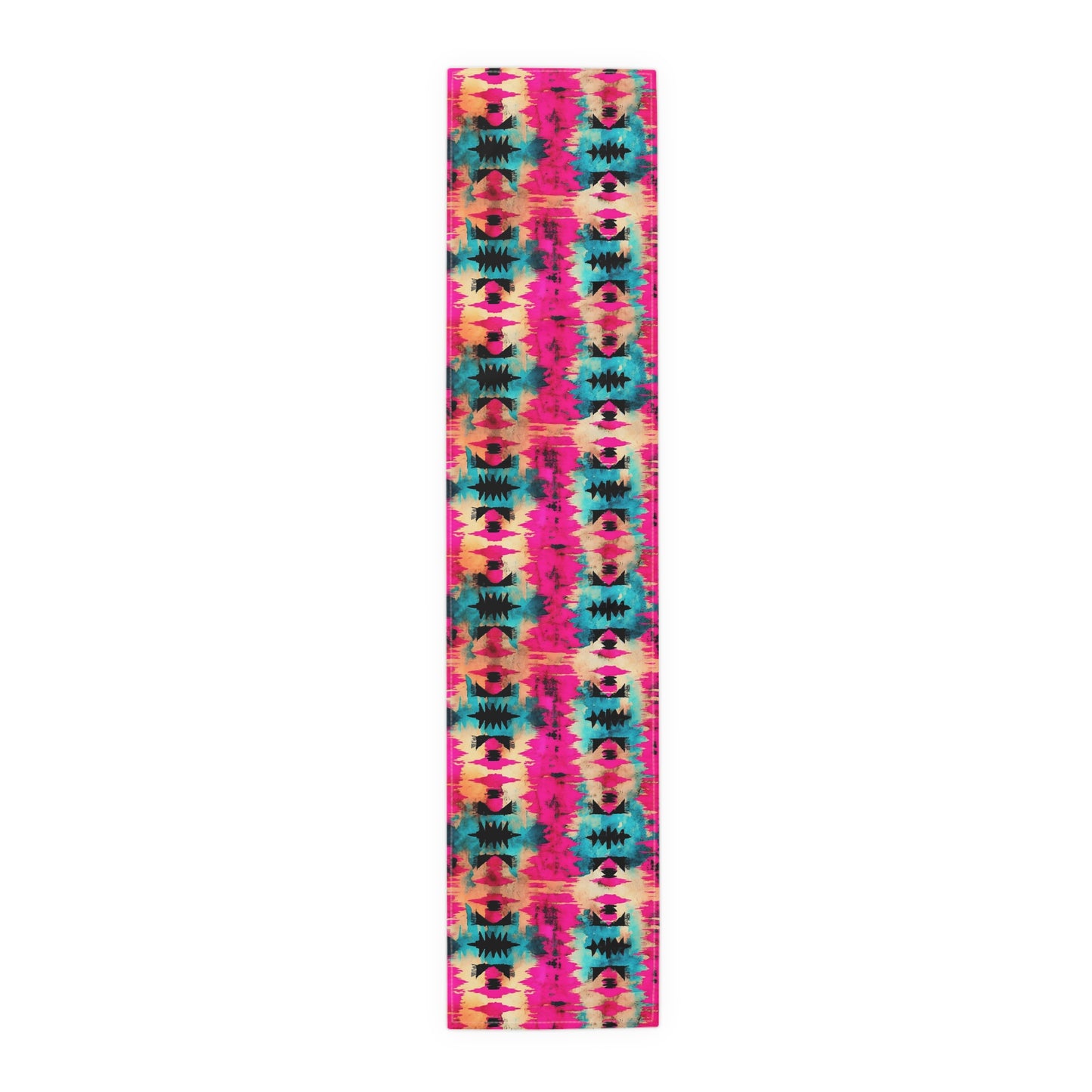 Aztec-Inspired Table Runner - Bold Patterns, Cotton Twill or Polyester - Ideal for Home Decor & Unique Gifts